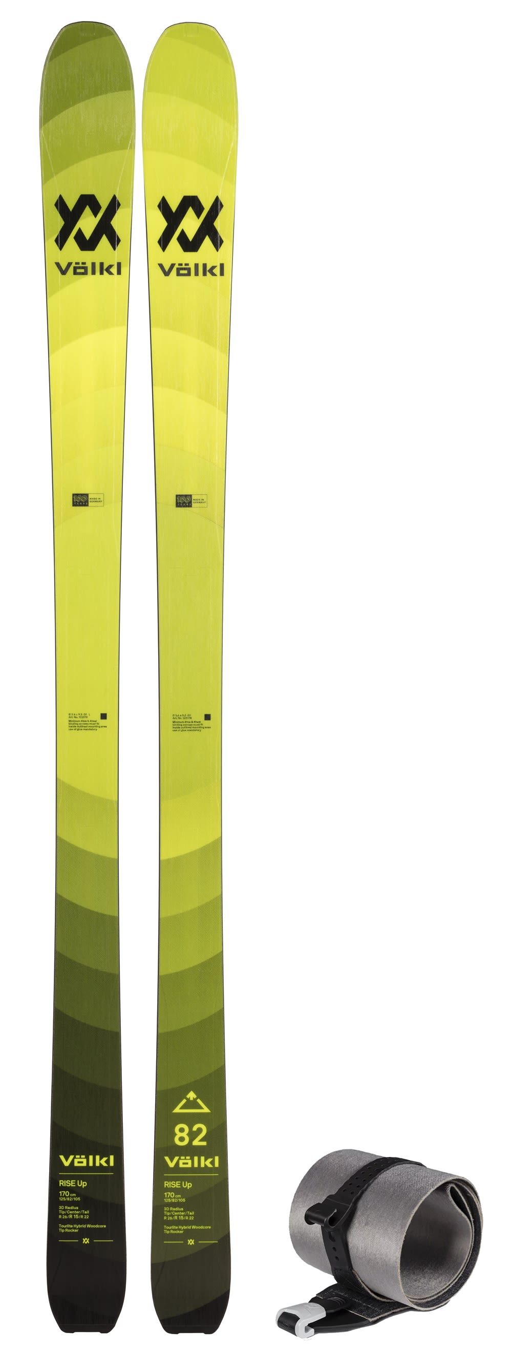 Rise Up 82 Tourenski + Fell 22/23