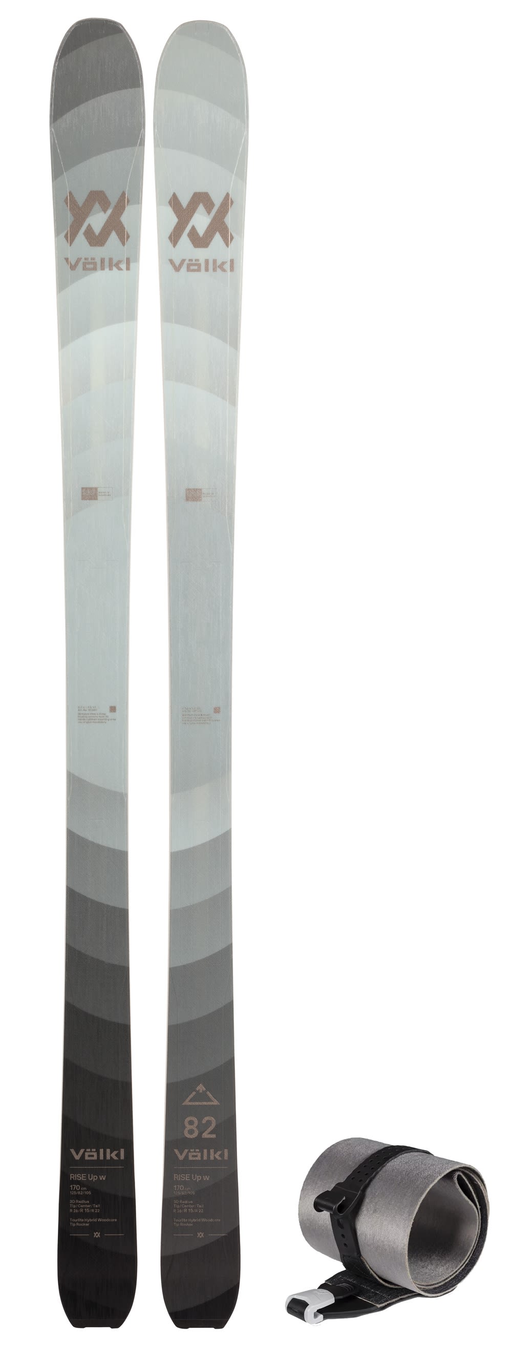 Rise Up 82 Damen Tourenski + Fell 22/23