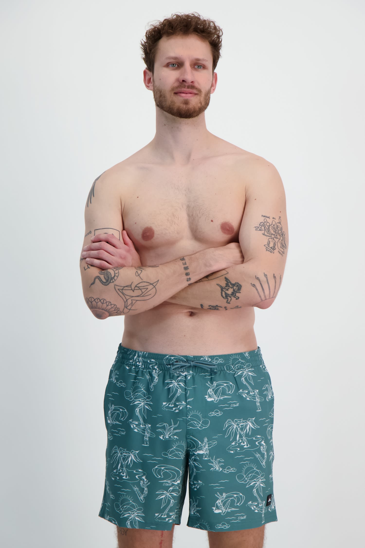 Cali Circle Surfer 16 Inch Herren Badeshort