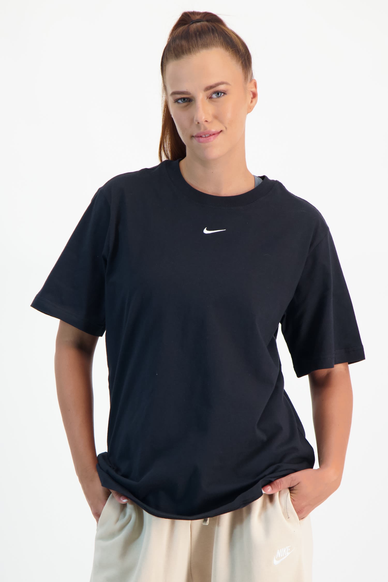 Essential Oversized Damen T-Shirt
