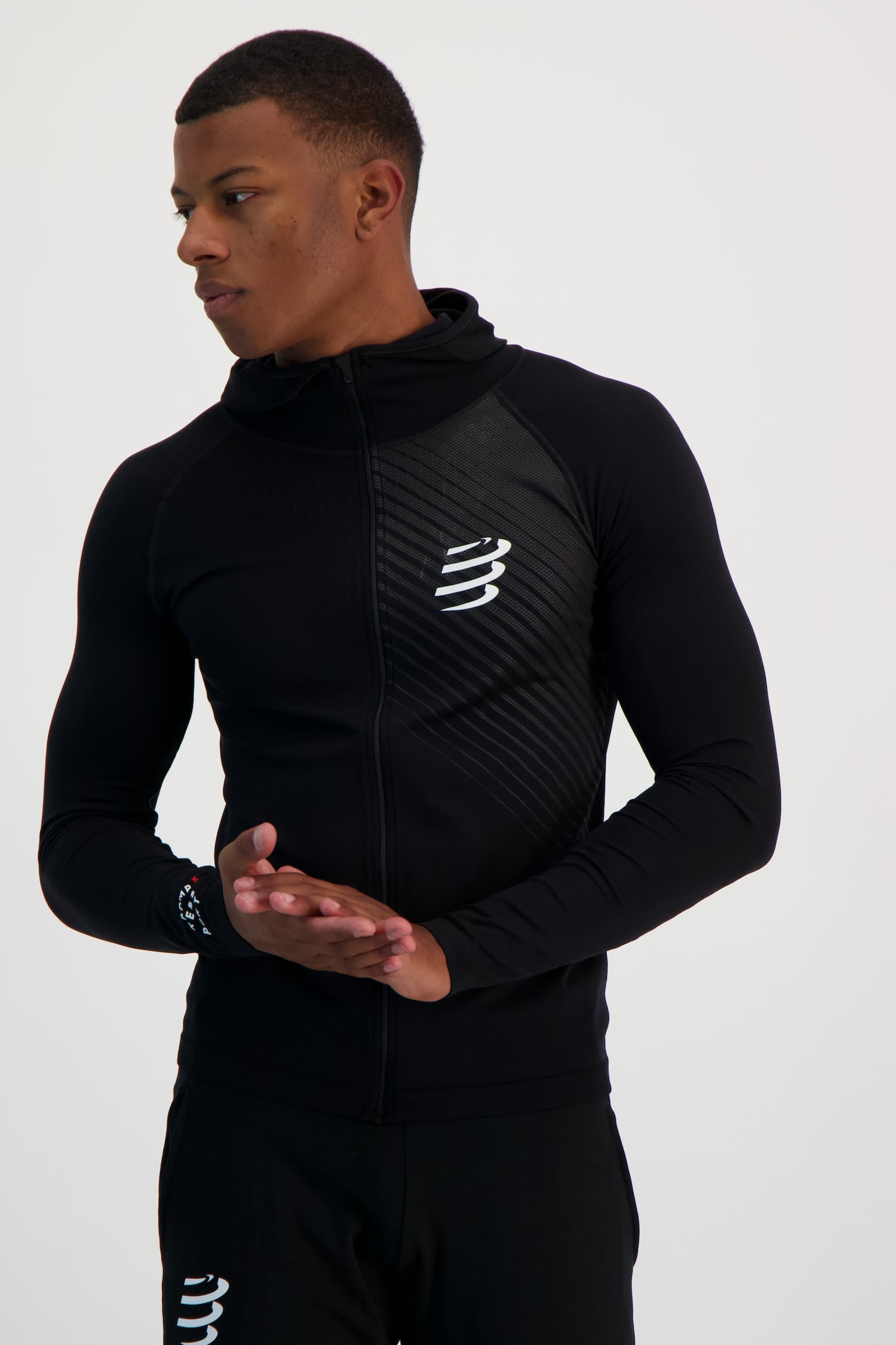 3D Thermo Seamless Herren Laufjacke