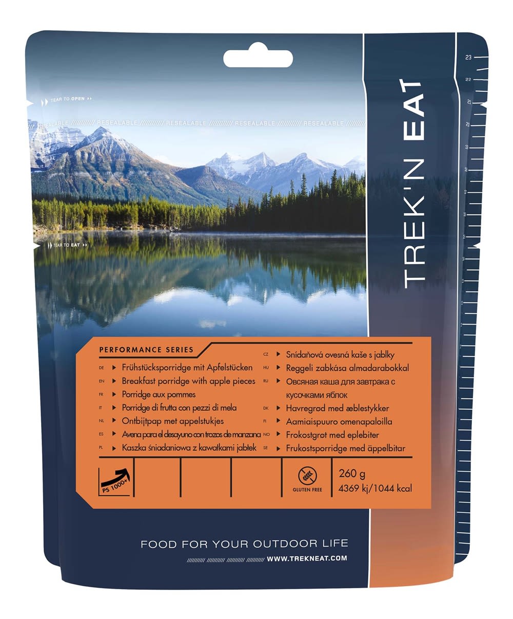 Frühstücksporridge mit Apfelstücken PS1000+ Outdoornahrung