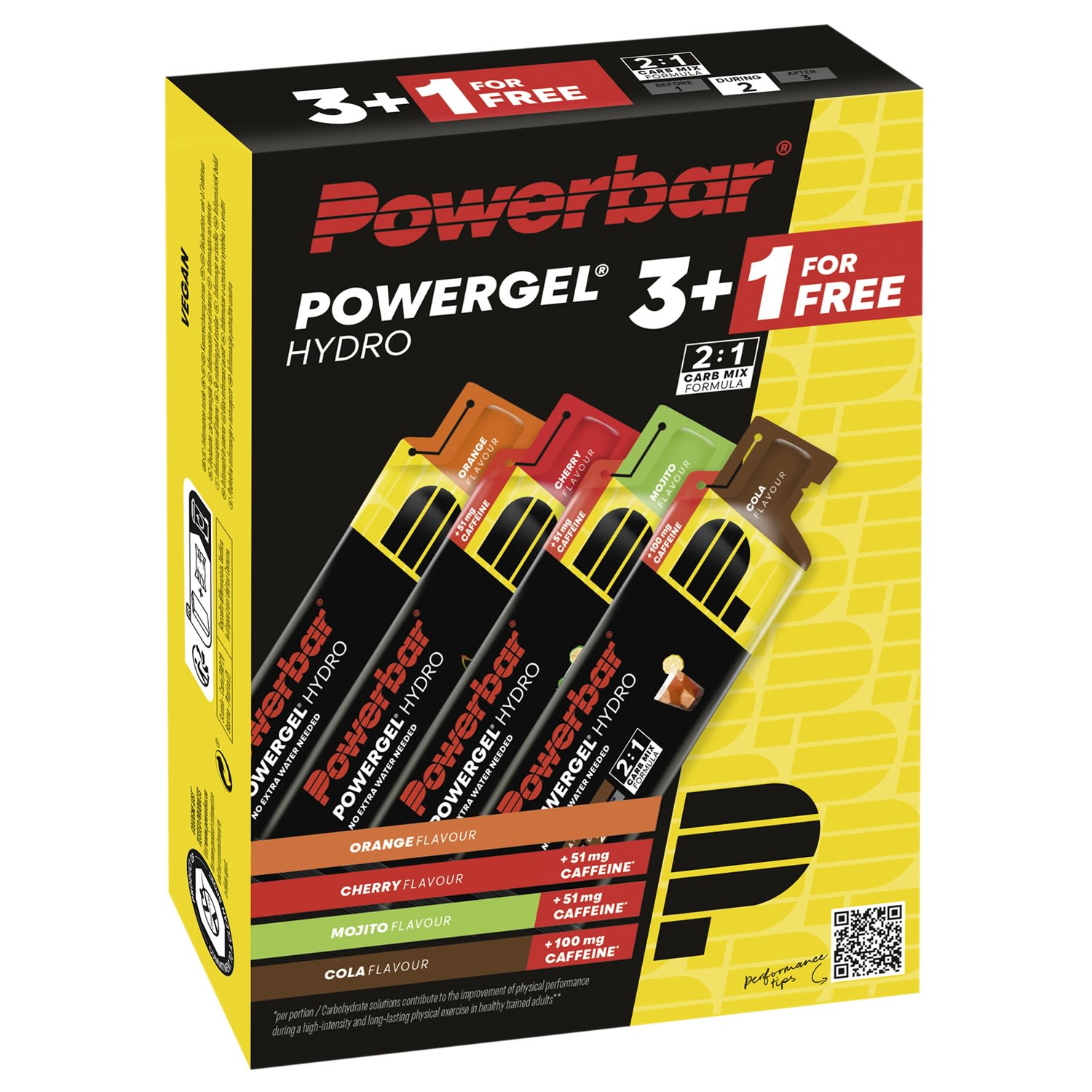 Hydro Power Cola 4 x 67 ml gel energetico