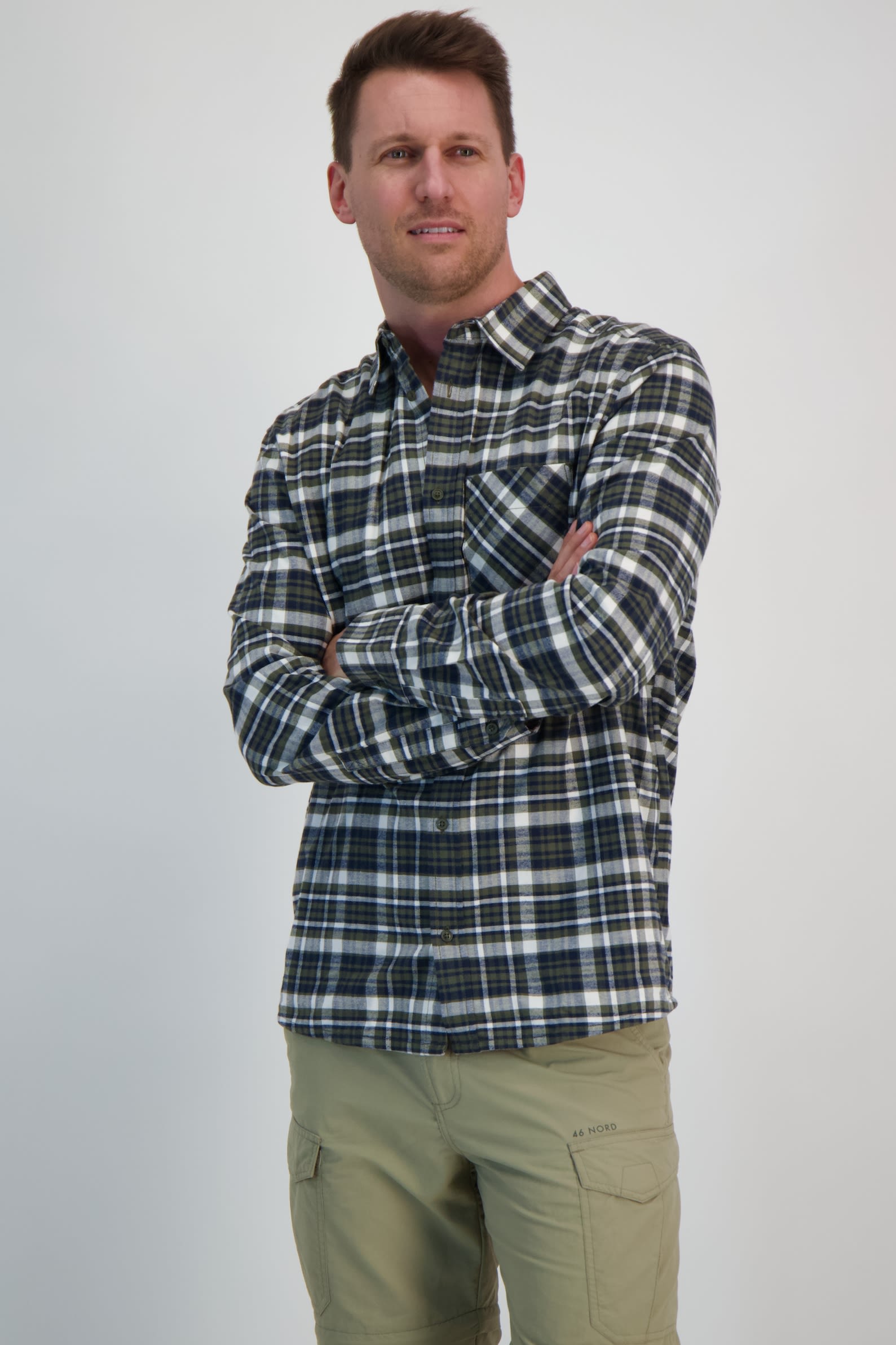 Bergweg Herren Wanderhemd