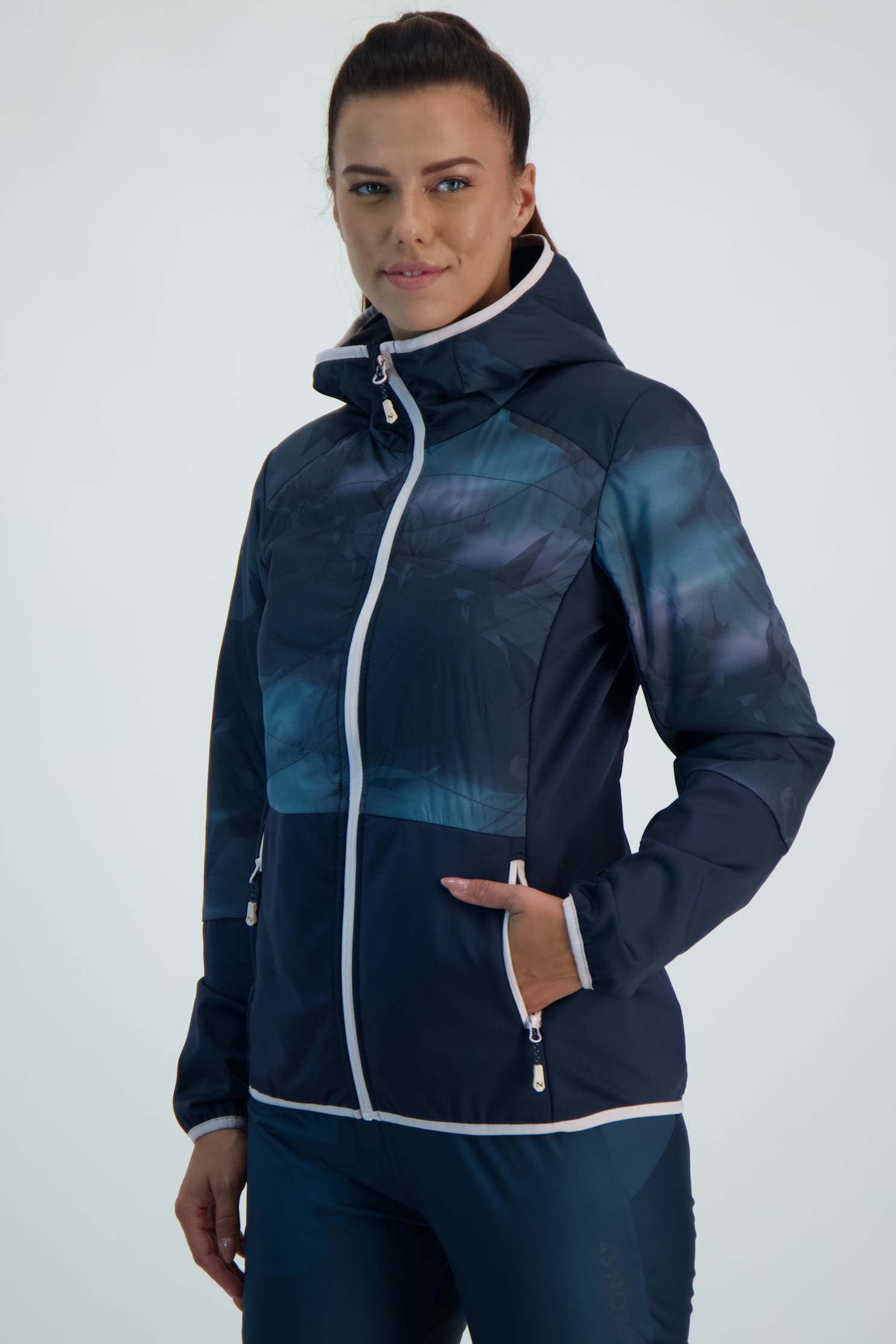 Hybrid Damen Langlaufjacke