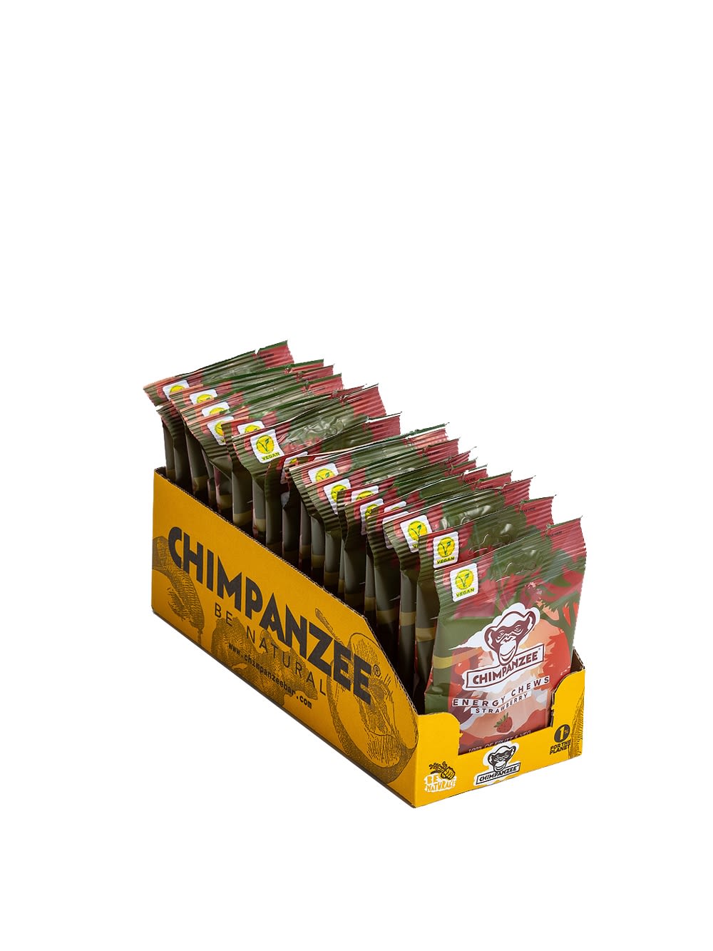 Strawberry 20 x 35 g Energy Gummies