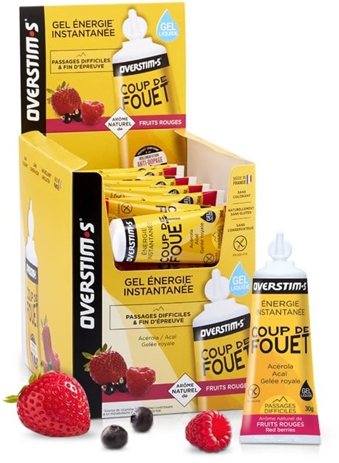 Coup De Fouet Fruits Rouges 36 x 30 g Energy Gel