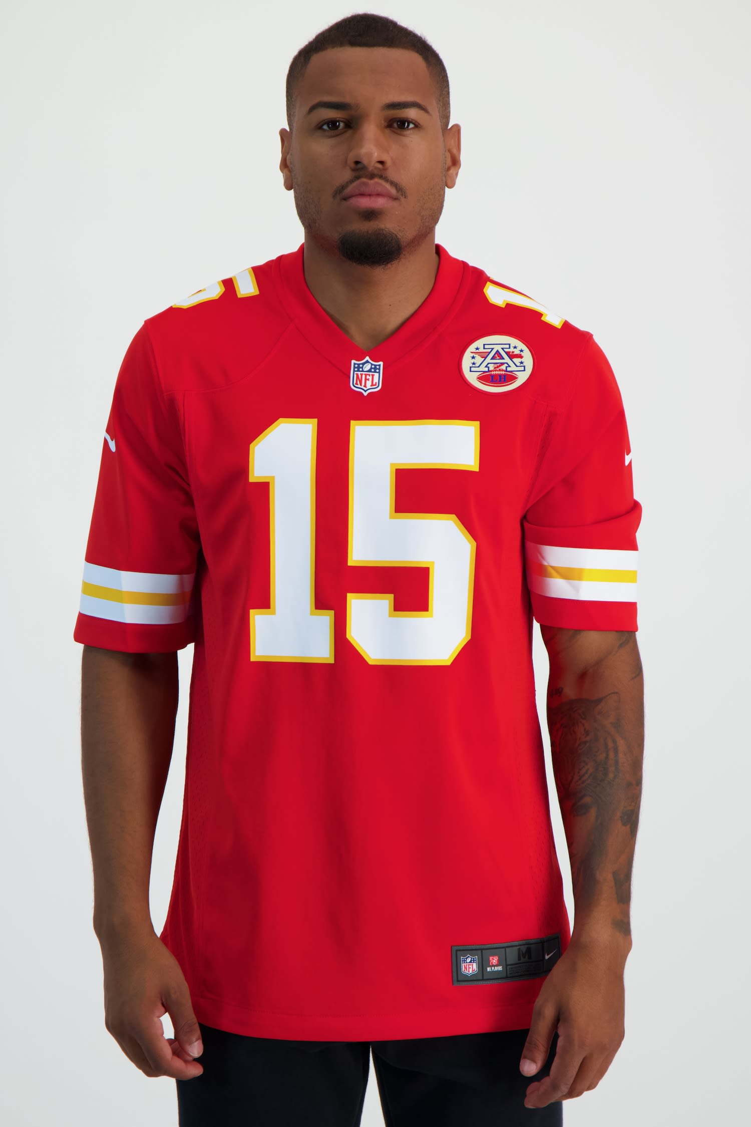 Kansas City Chiefs Patrick Mahomes Home Herren American Football Trikot 23/24