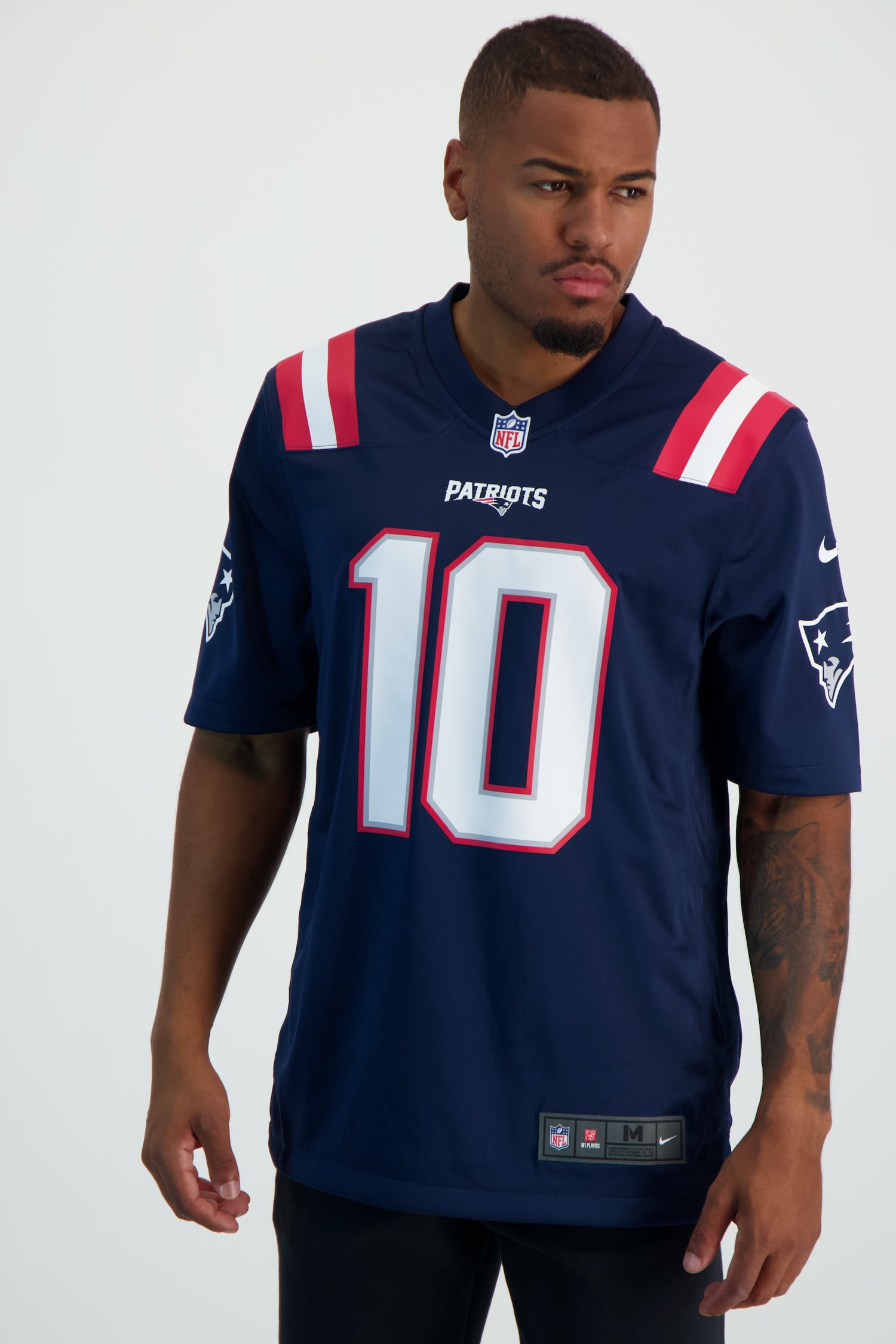 New England Patriots Mac Jones Home Herren American Football Trikot 23/24