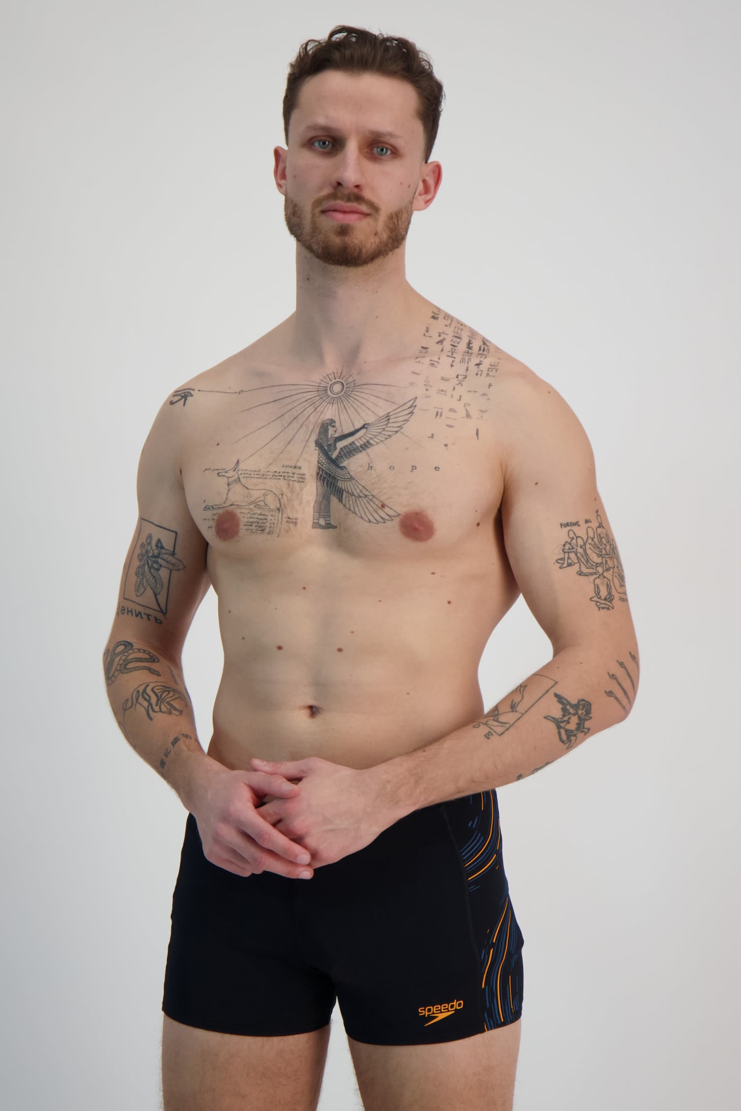 Tech Panel Herren Badehose