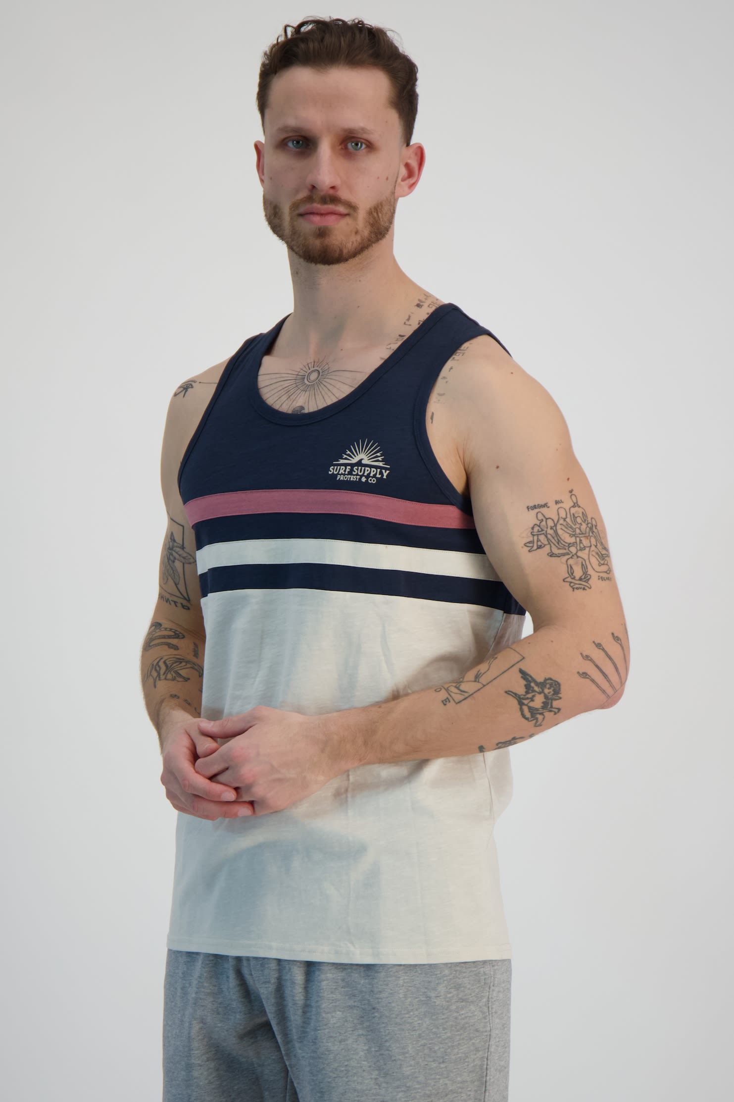 PRTSAMO Herren Tanktop