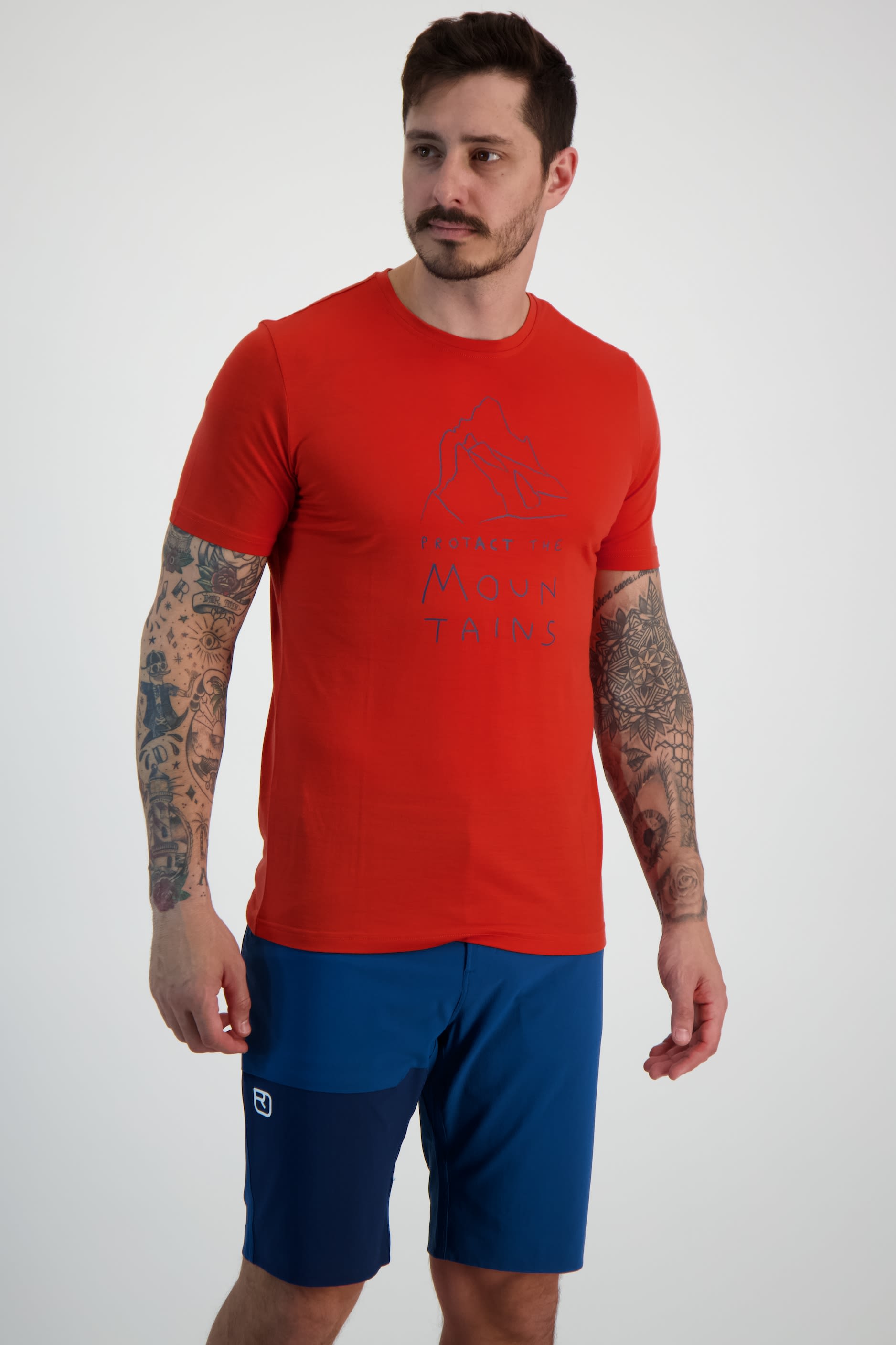 150 Cool MTN Protector TS Merino Herren T-Shirt