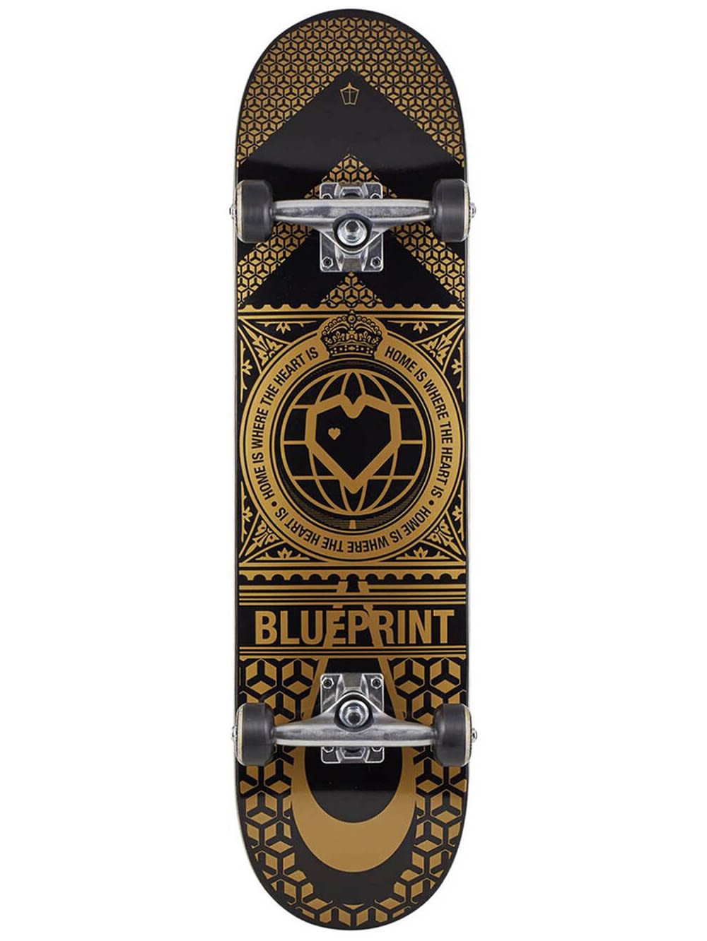 Complets Home Heart skateboard