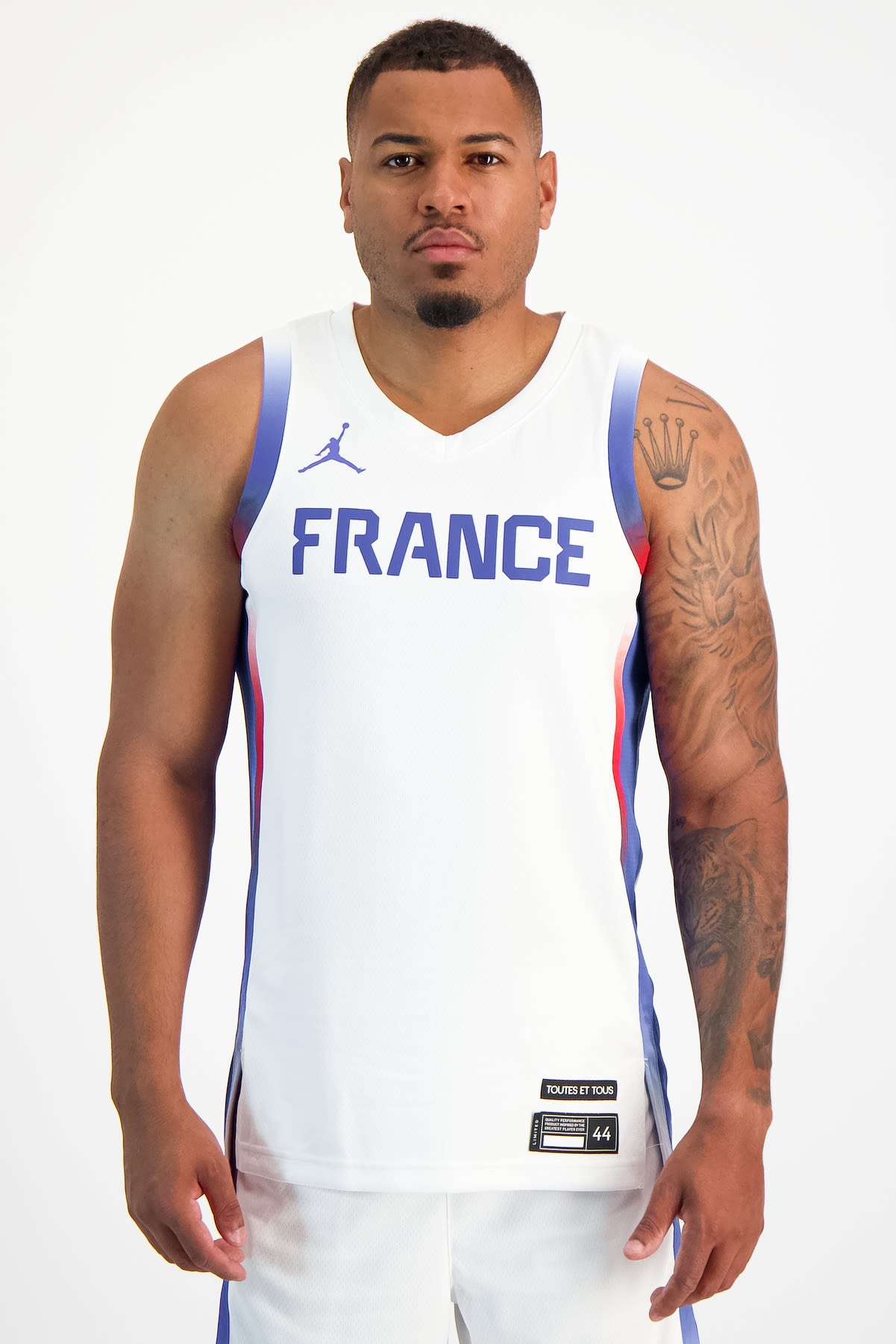 Frankreich Limited Home Herren Basketballtrikot