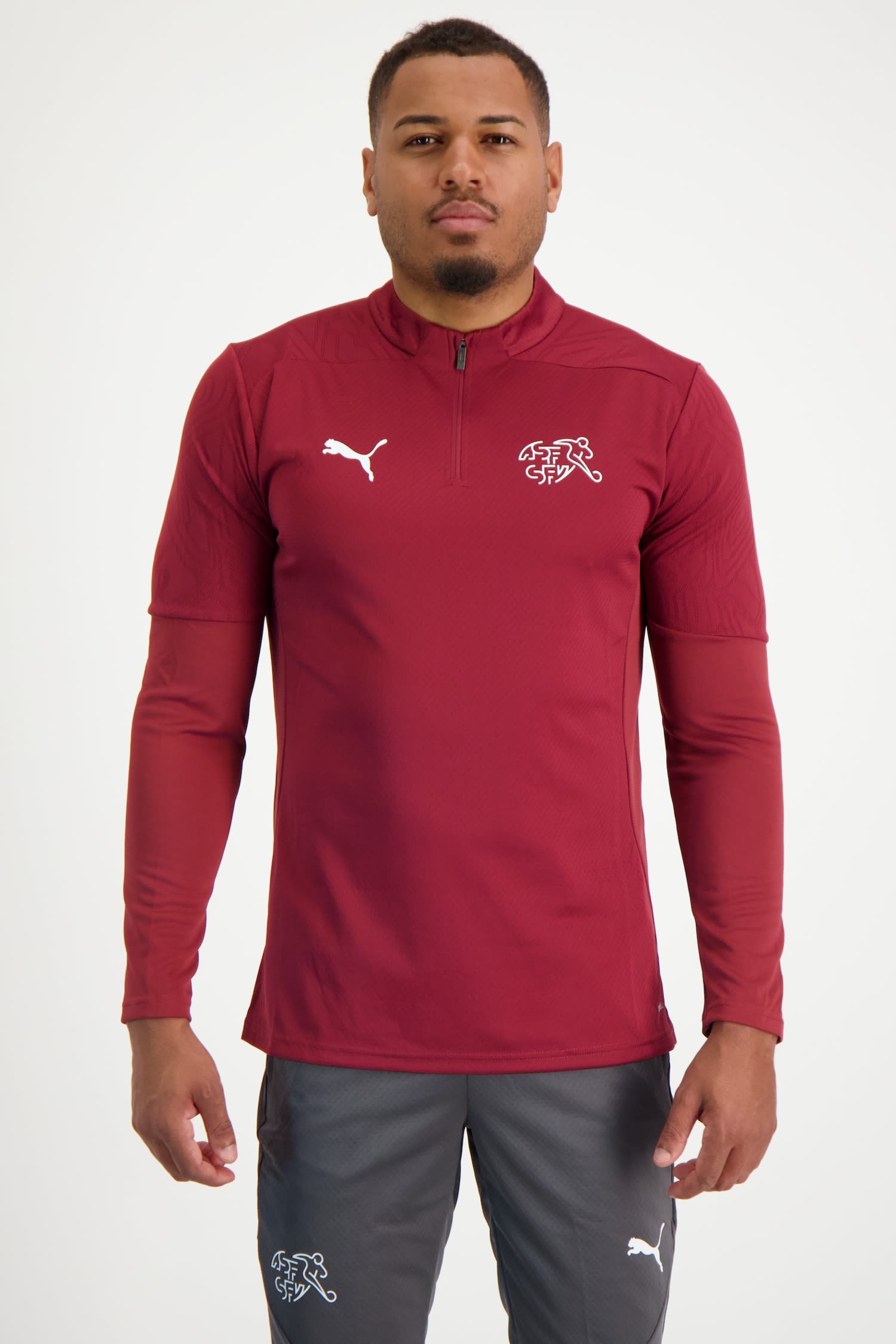 Schweiz Training Herren Longsleeve