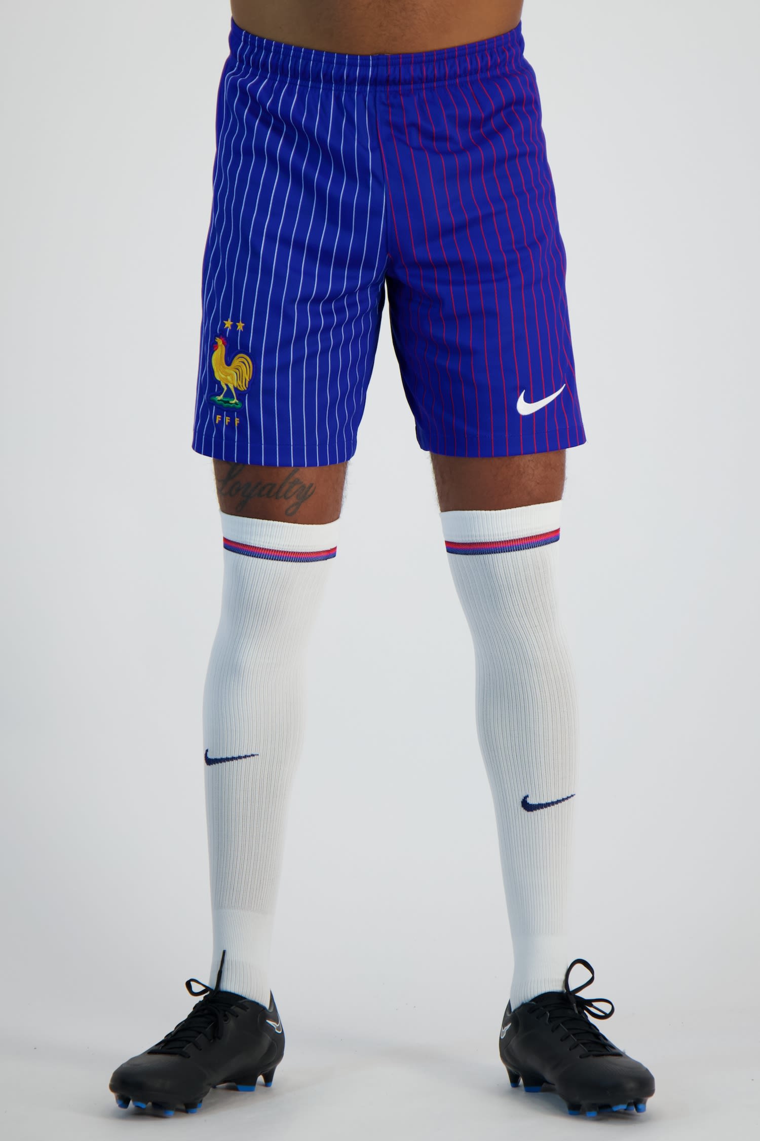 Frankreich Away Replica Herren Short EM 2024
