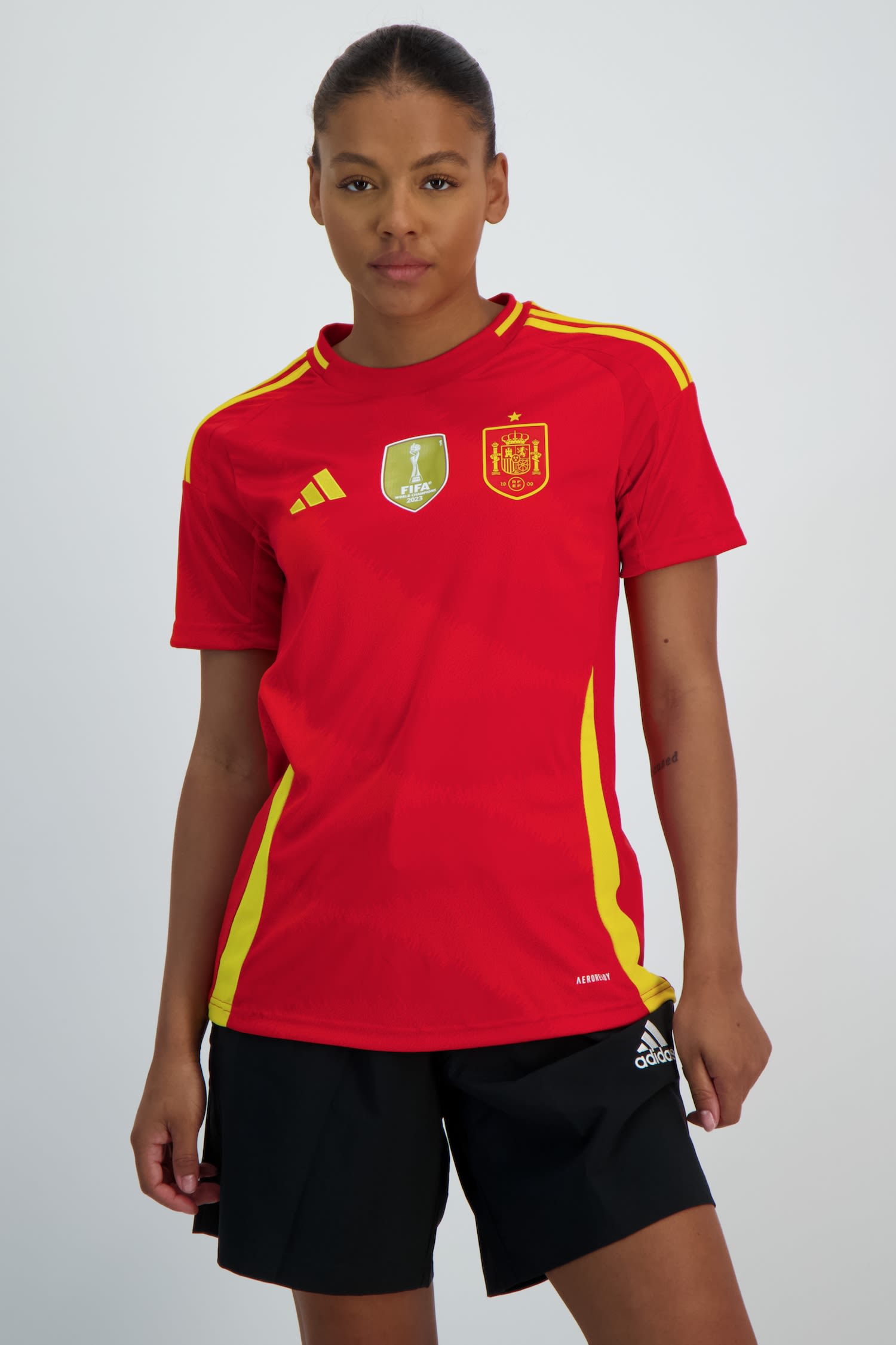 Spanien Home Replica Damen Fussballtrikot EM 2024