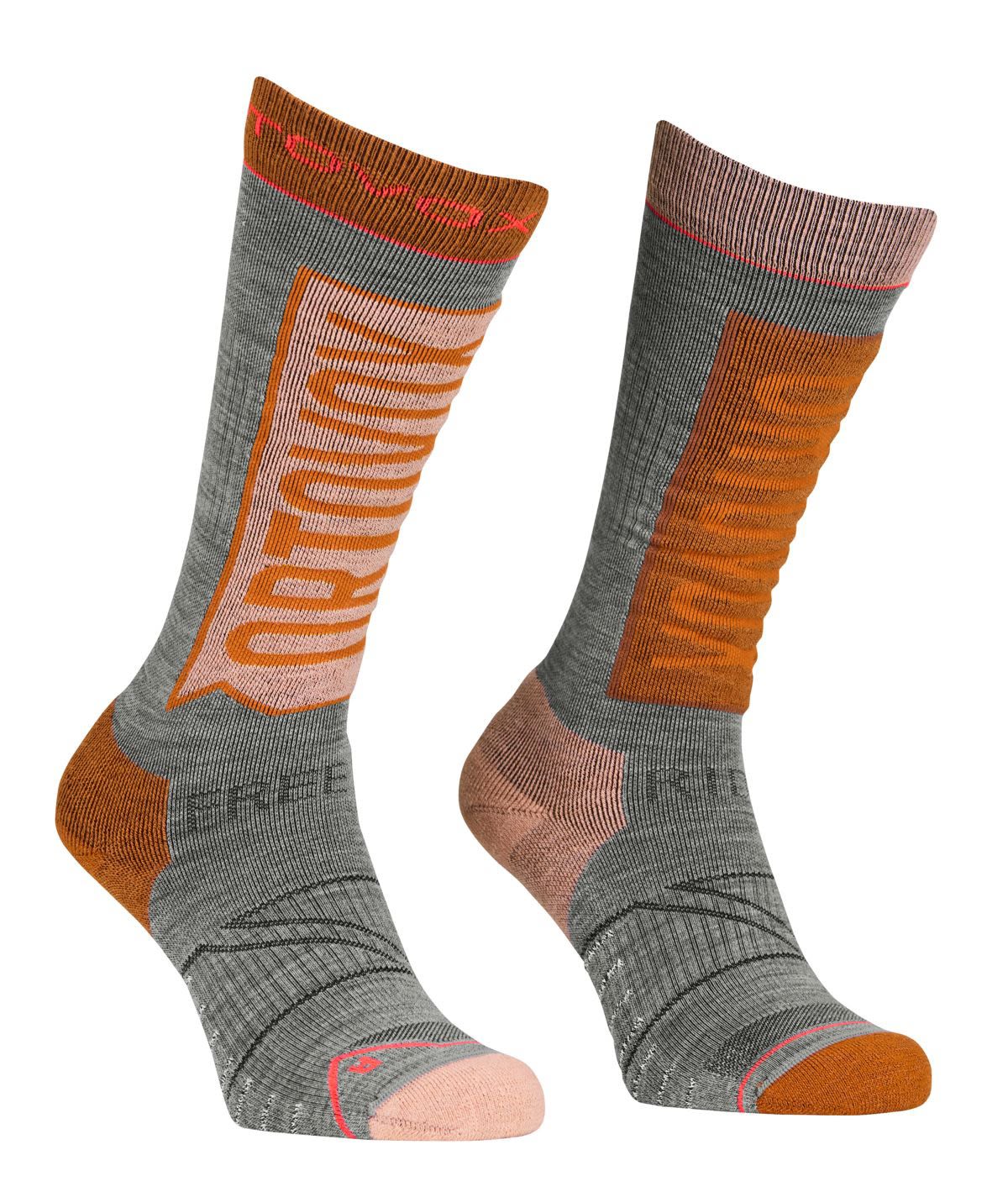 Freeride Long Merino 35-44 Damen Skisocken