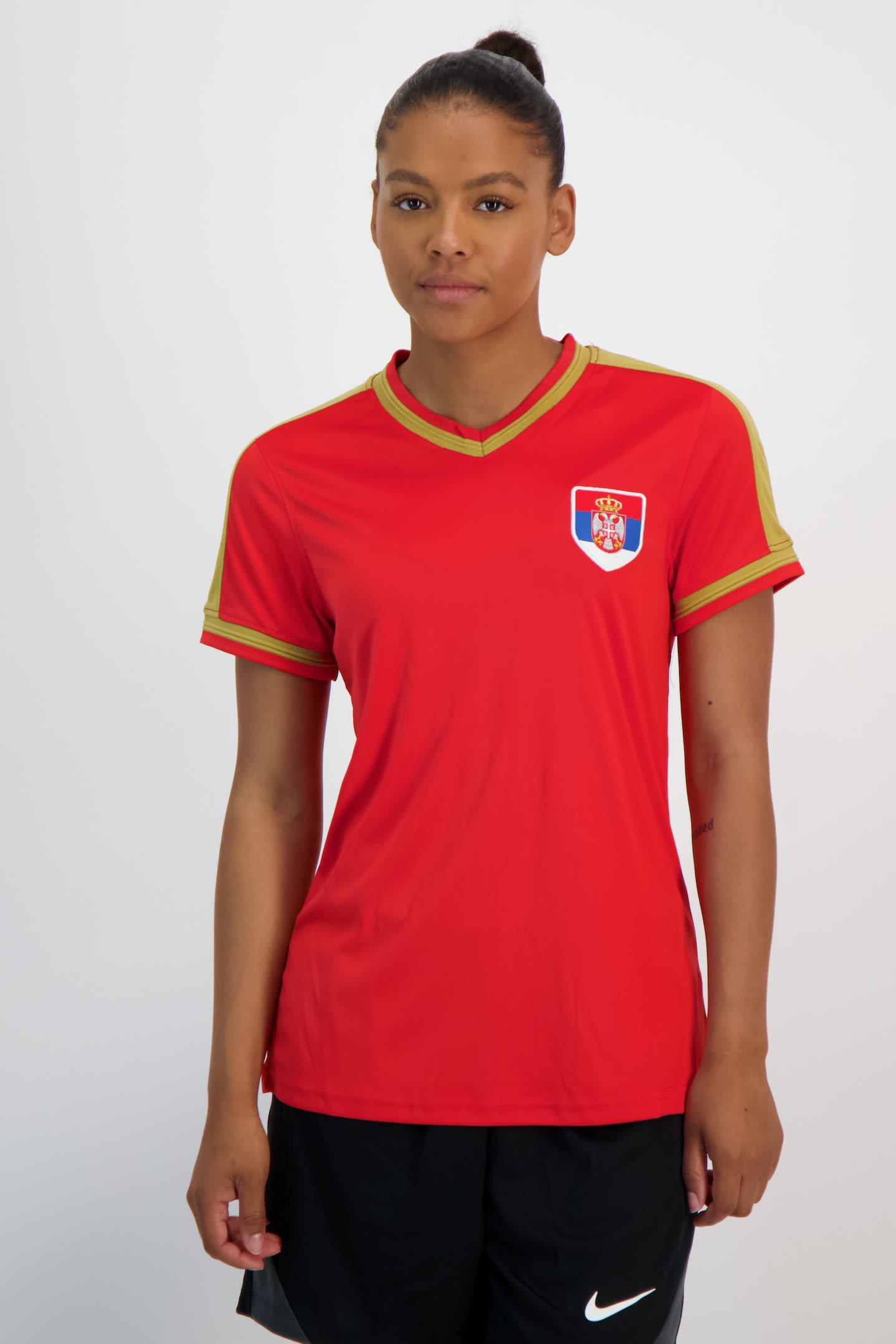 Serbien Fan Damen T-Shirt