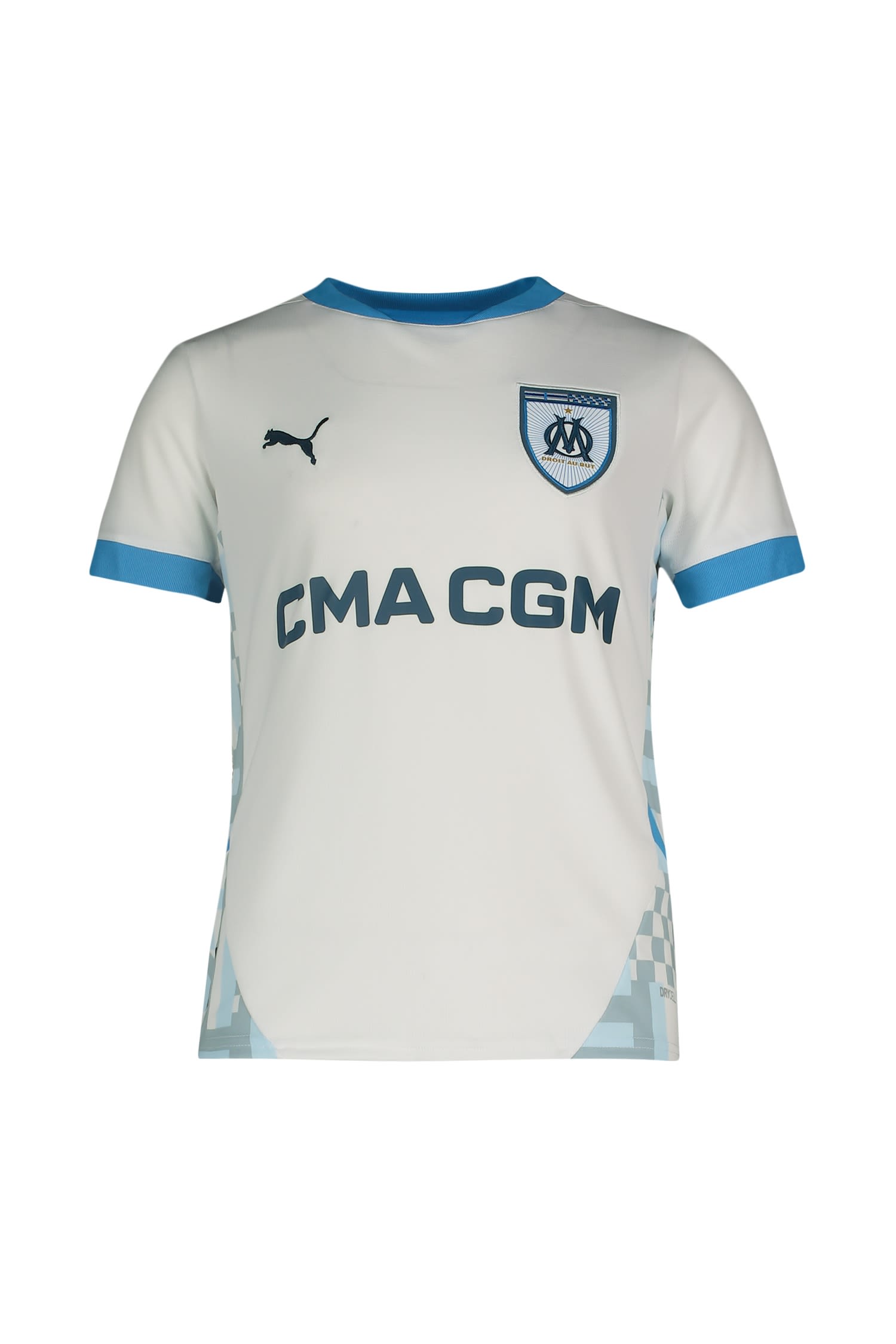 Olympique Marseille Home Replica Kinder Fussballtrikot 24/25