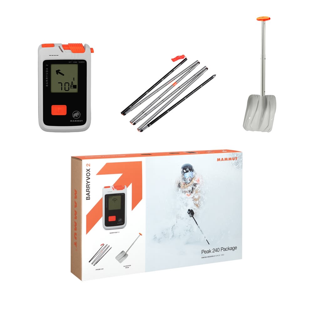 Barryvox 2 Peak 240 Lawinen-verschüttetensuchgerät (LVS) Set