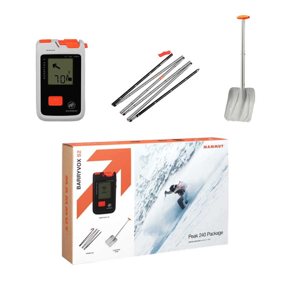 Barryvox S2 Peak 240 Lawinen-verschüttetensuchgerät (LVS) Set