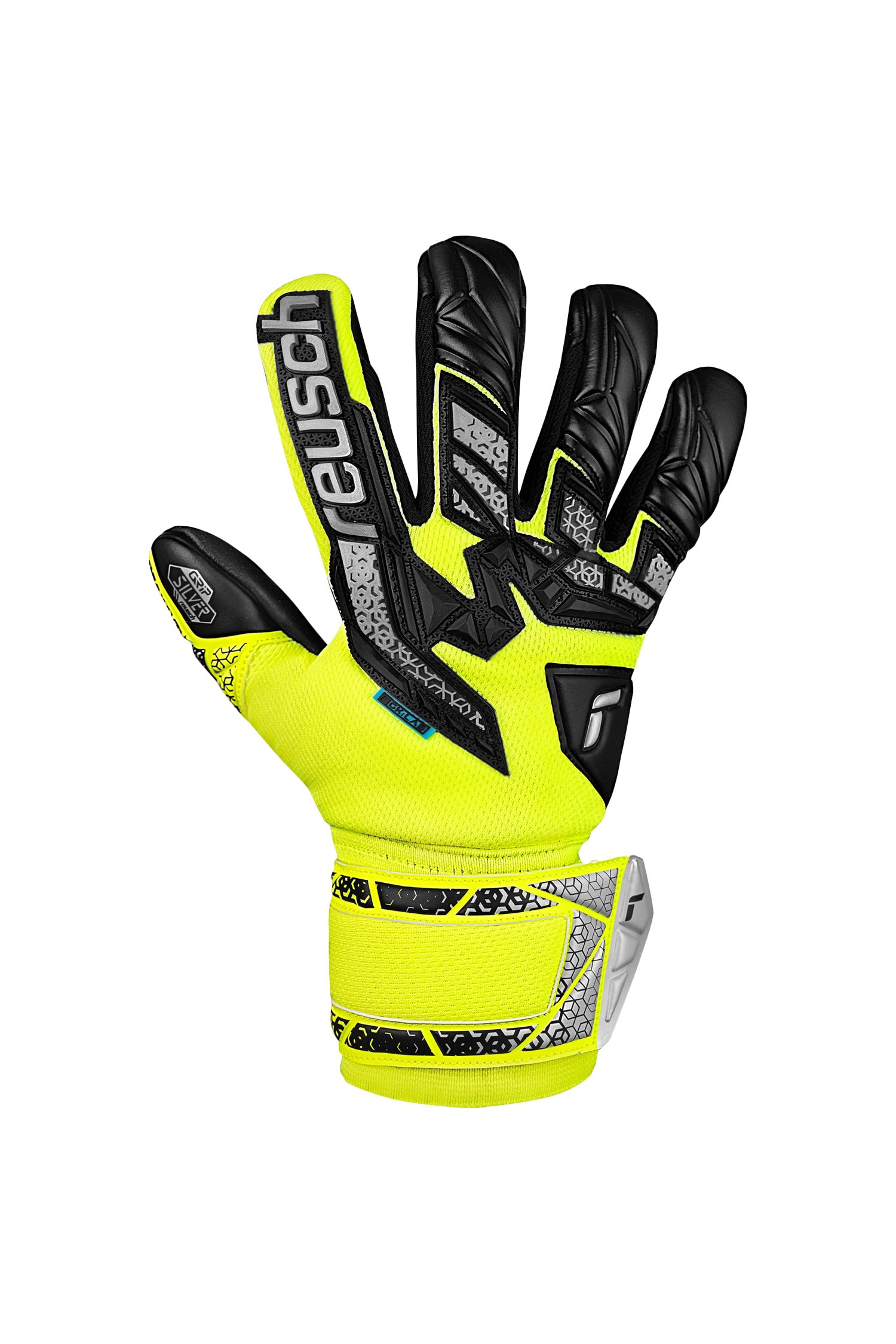 Attrakt Freegel Silver Kinder Torwarthandschuh