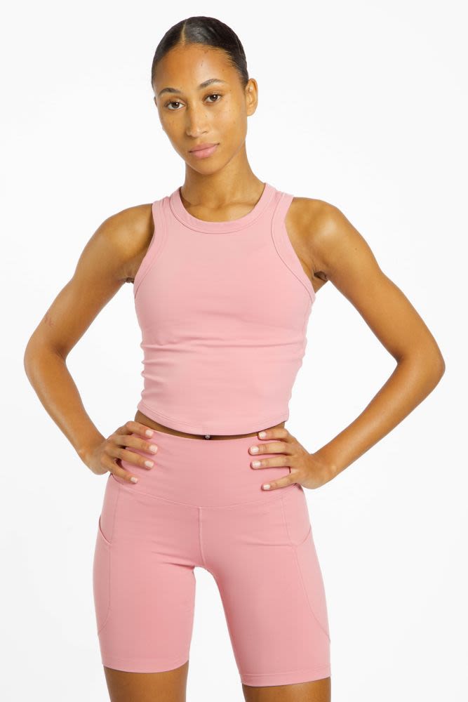 One Fitted Dri-FIT Crop Damen Top