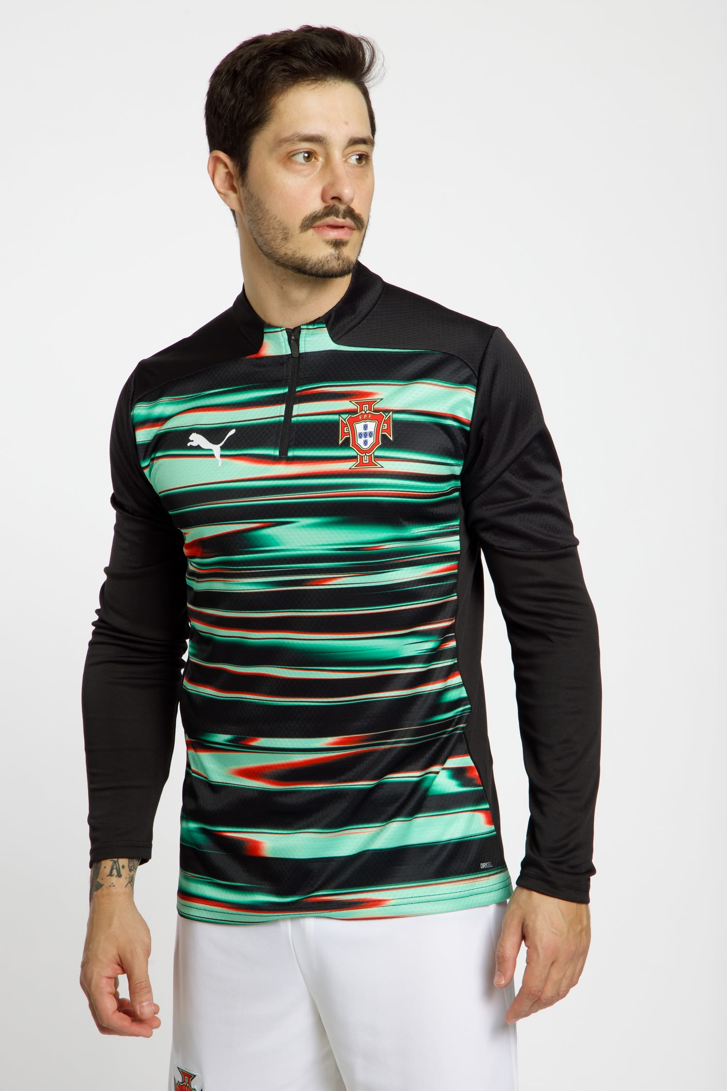 Portugal Prematch Herren Longsleeve 2025