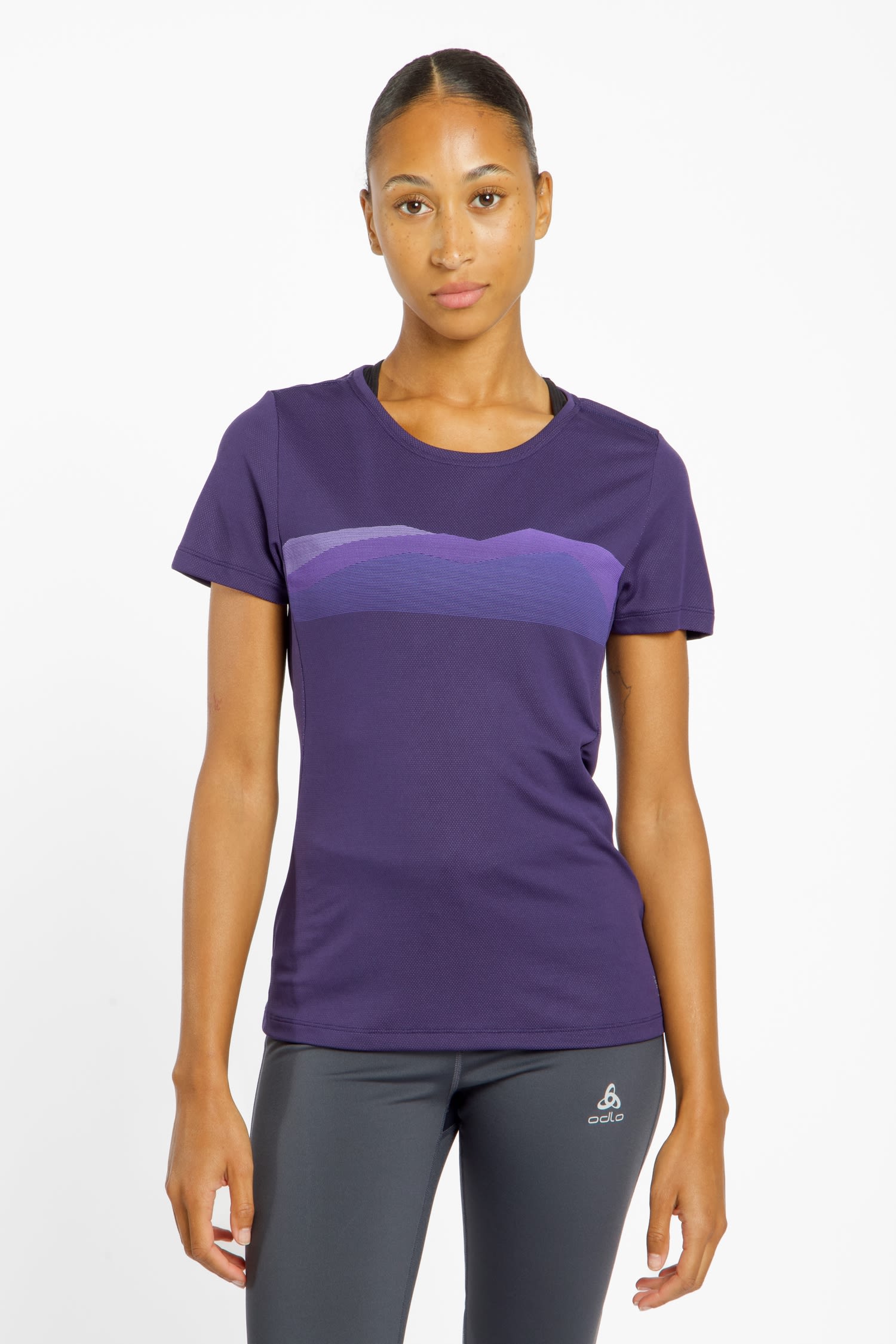 F-Dry Bergkamm Print Light Damen T-Shirt