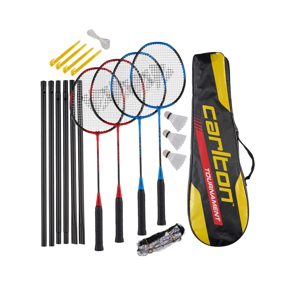 4-Pack Tournament Badminton Set