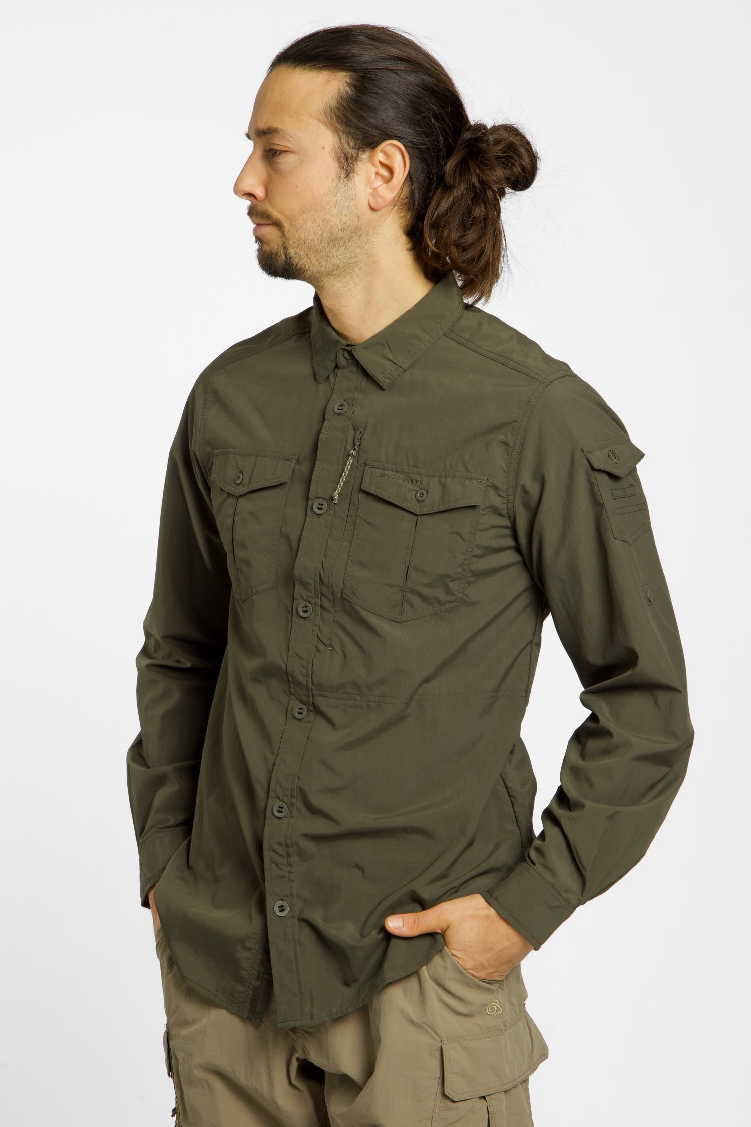 NosiLife Anti-Insect Adventure III Herren Wanderhemd