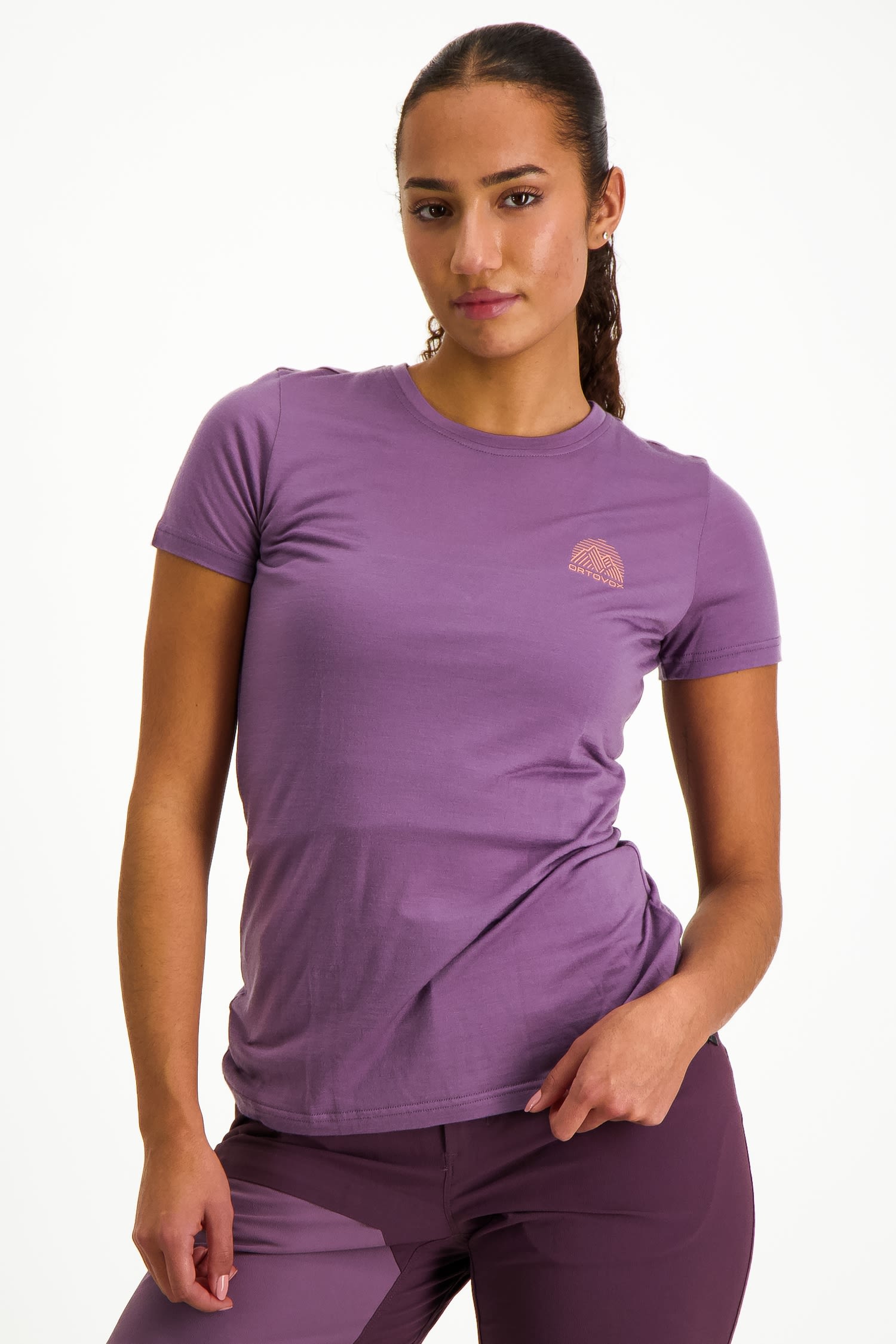 120 Cool Tec MTN Stripe TS Damen T-Shirt