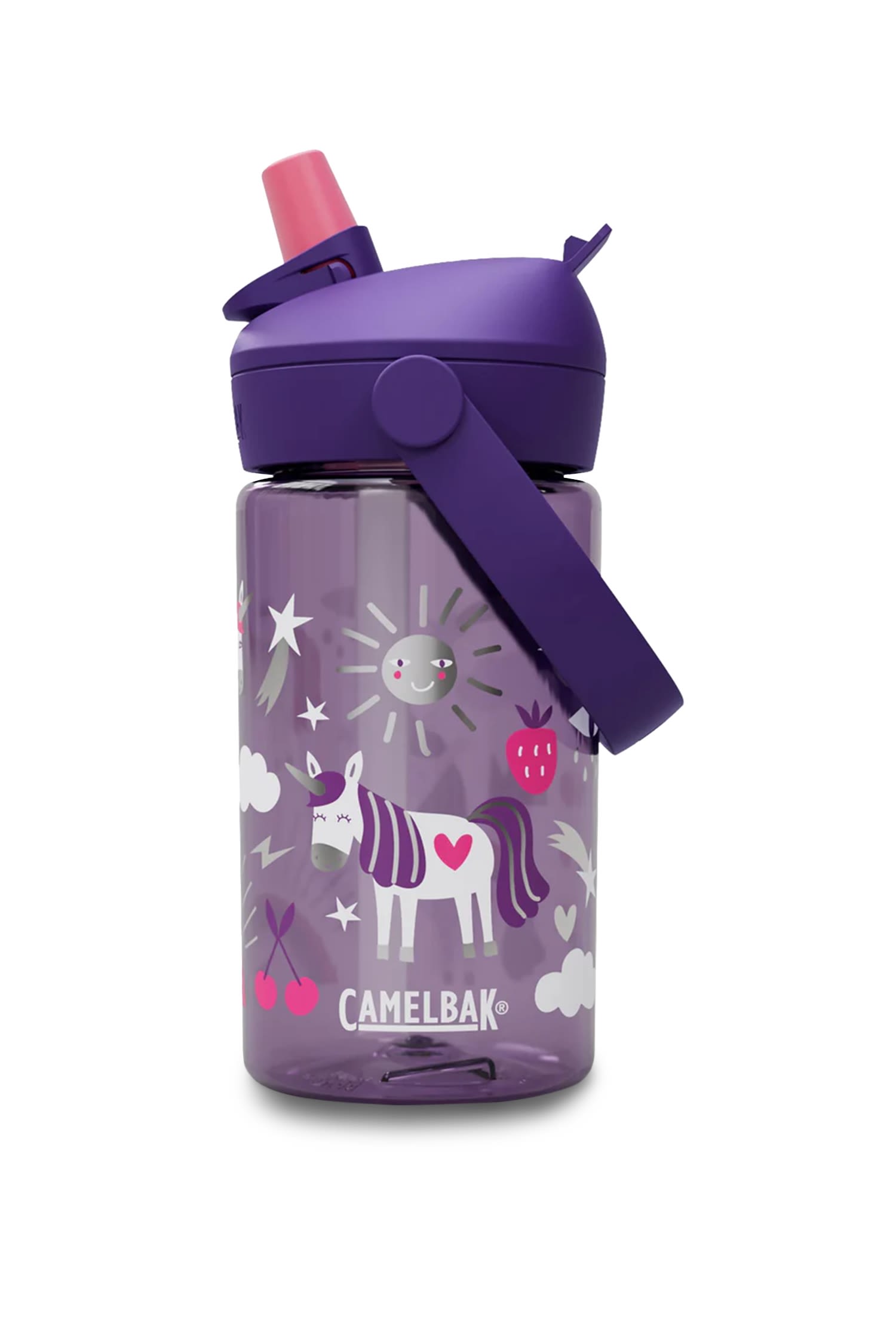 Thrive Flip Straw 400 ml Kinder Trinkflasche