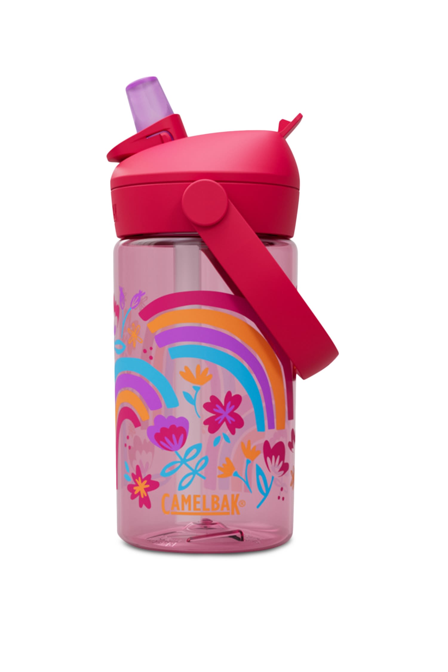 Thrive Flip Straw 400 ml Kinder Trinkflasche