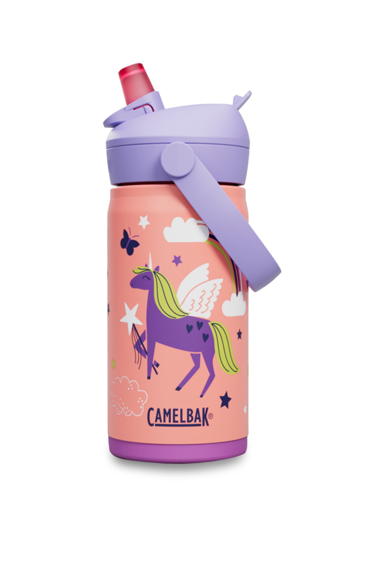 Thrive Flip Straw V.I. 400 ml Kinder Trinkflasche