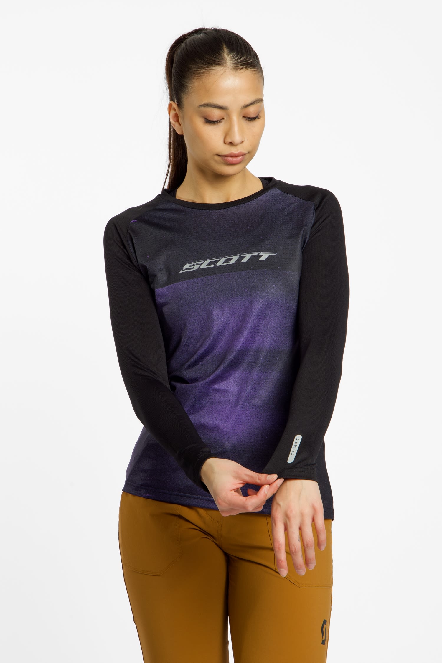 Trail Tuned LS Damen Biketrikot