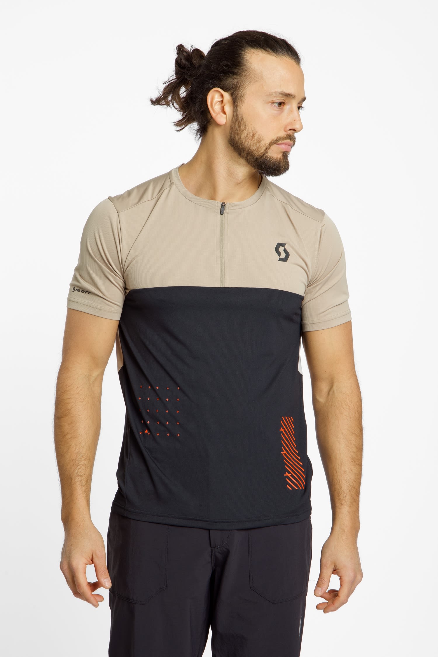 Trail Vertic Half-Zip Herren Biketrikot