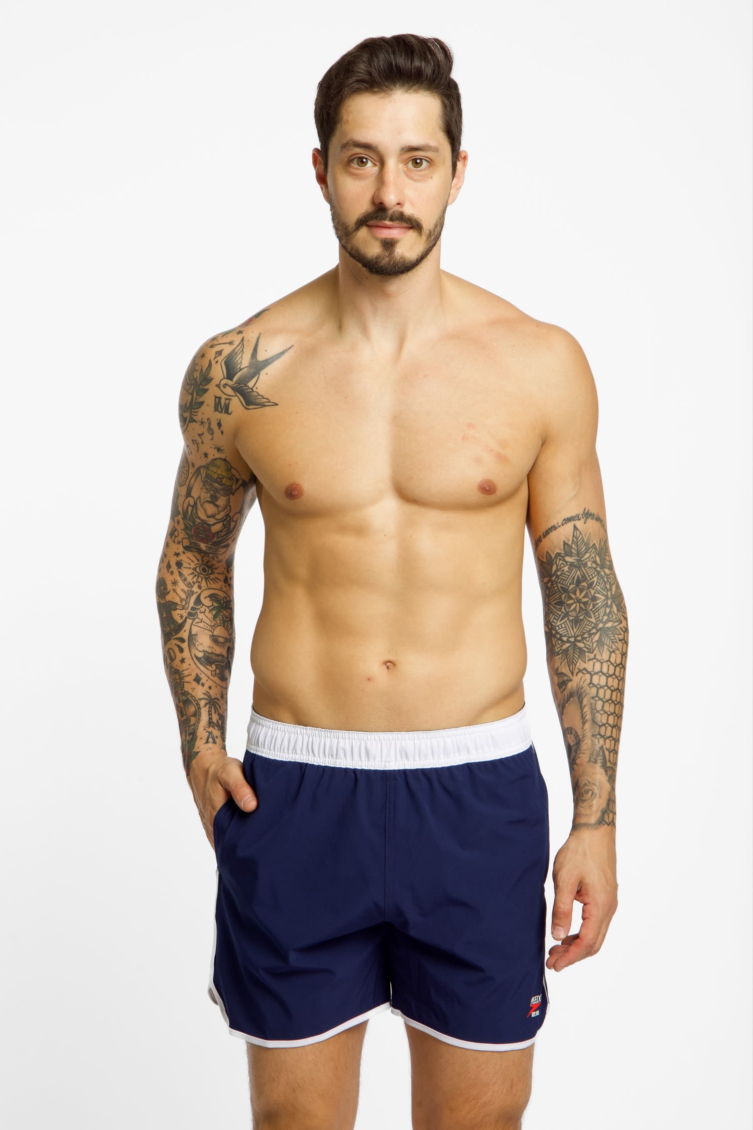 Jetstream Retro Logo Volley 16 Inch Herren Badeshort