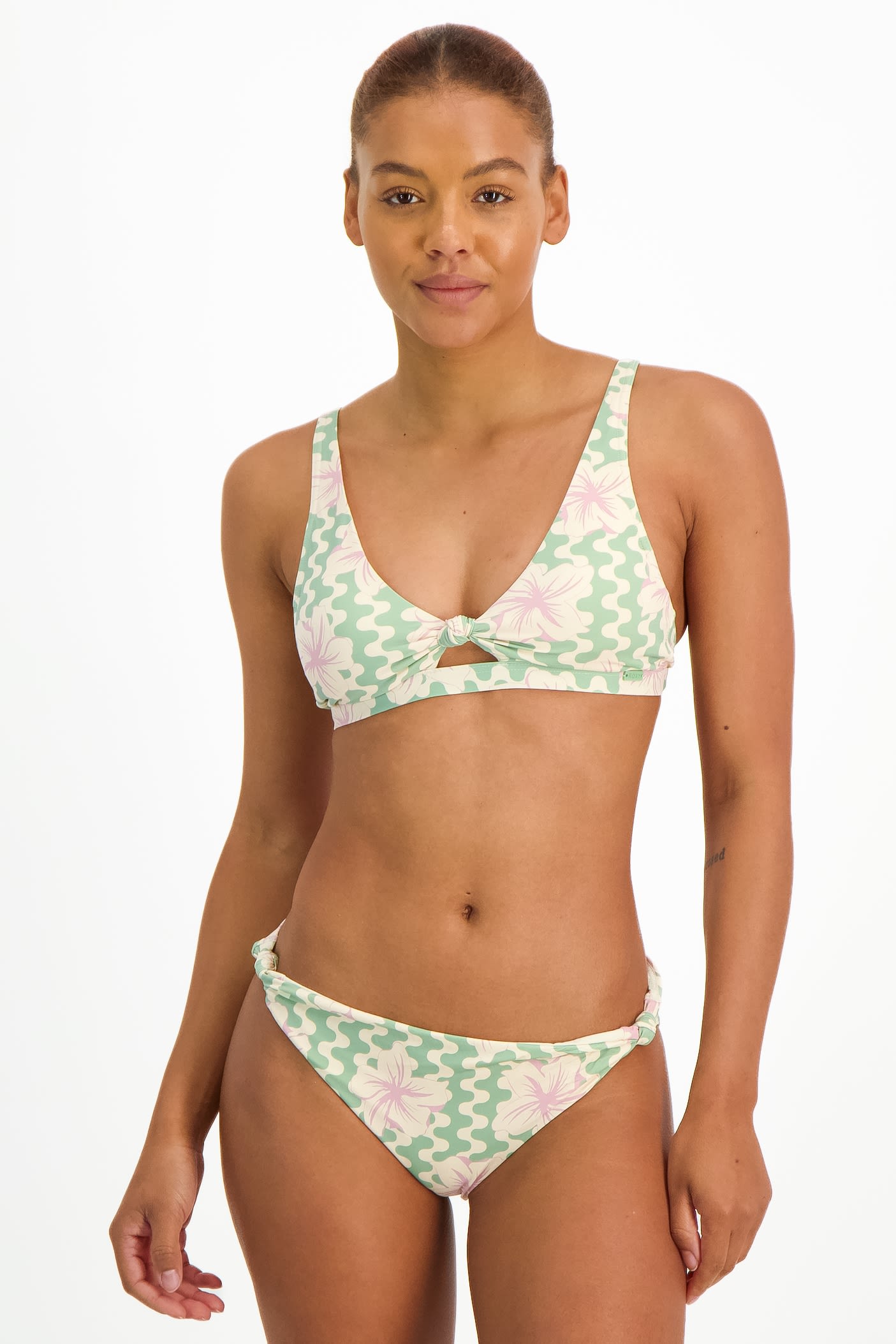 Hibiscus Daze Triangle A-C Cup Damen Bikini