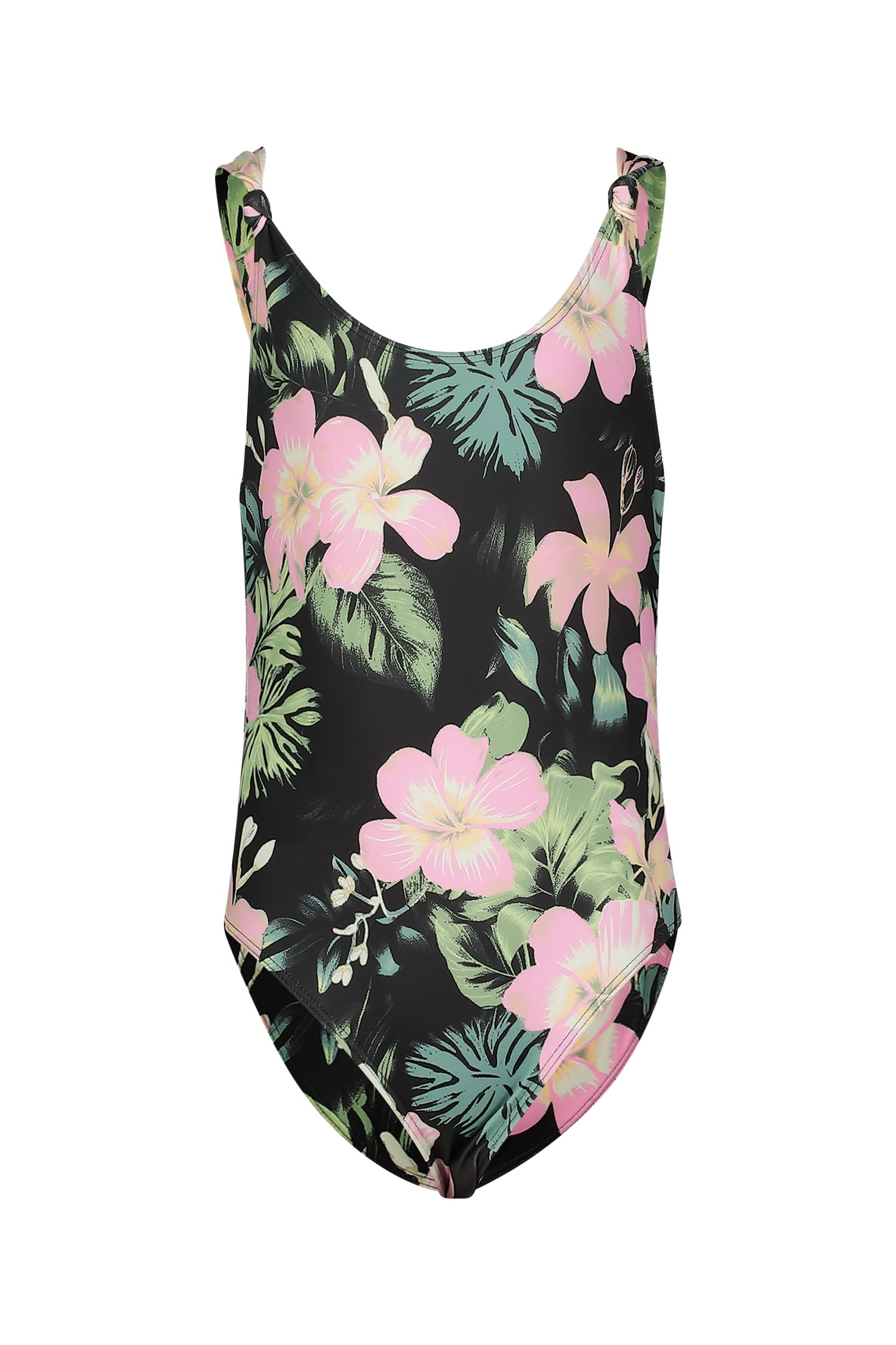 Shadow Floral Mädchen Badeanzug