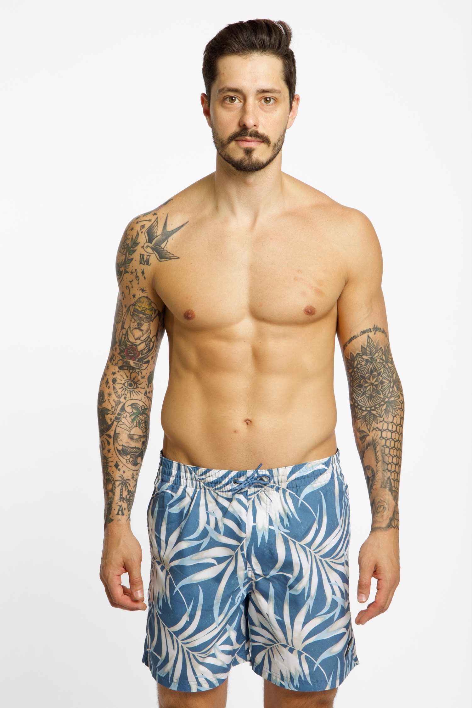 Cali Floral 16 Inch Herren Badeshort