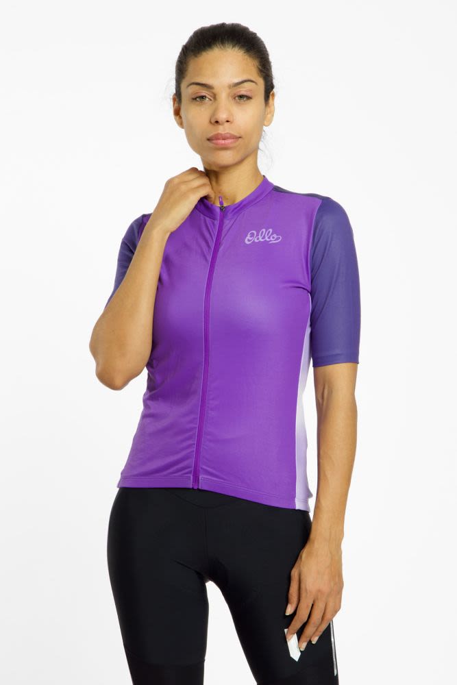 Essentials Vintage Print Damen Biketrikot