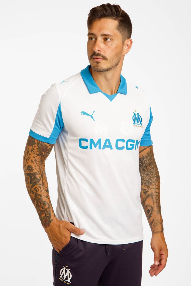 Olympique Marseille Home Replica Herren Fussballtrikot 25/26