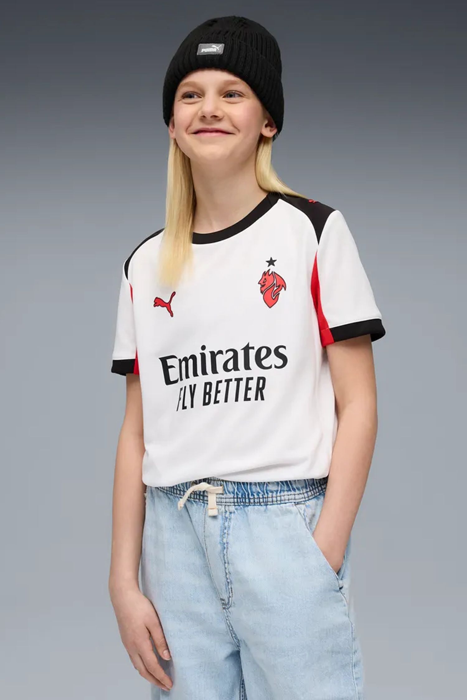 AC Milan Away Replica Kinder Fussballtrikot 25/26