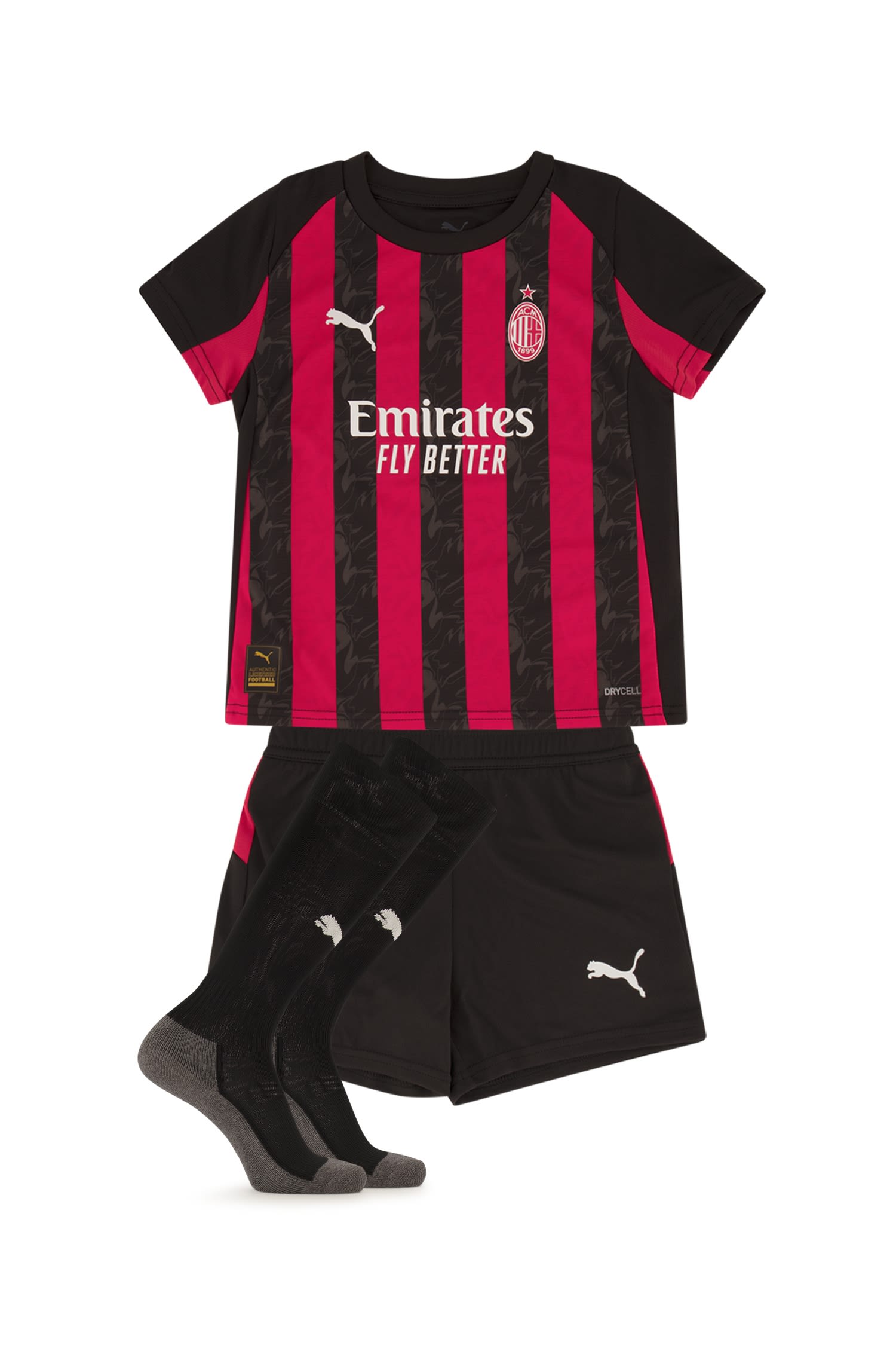 AC Milan Home Replica Mini Kinder Fussballset 25/26