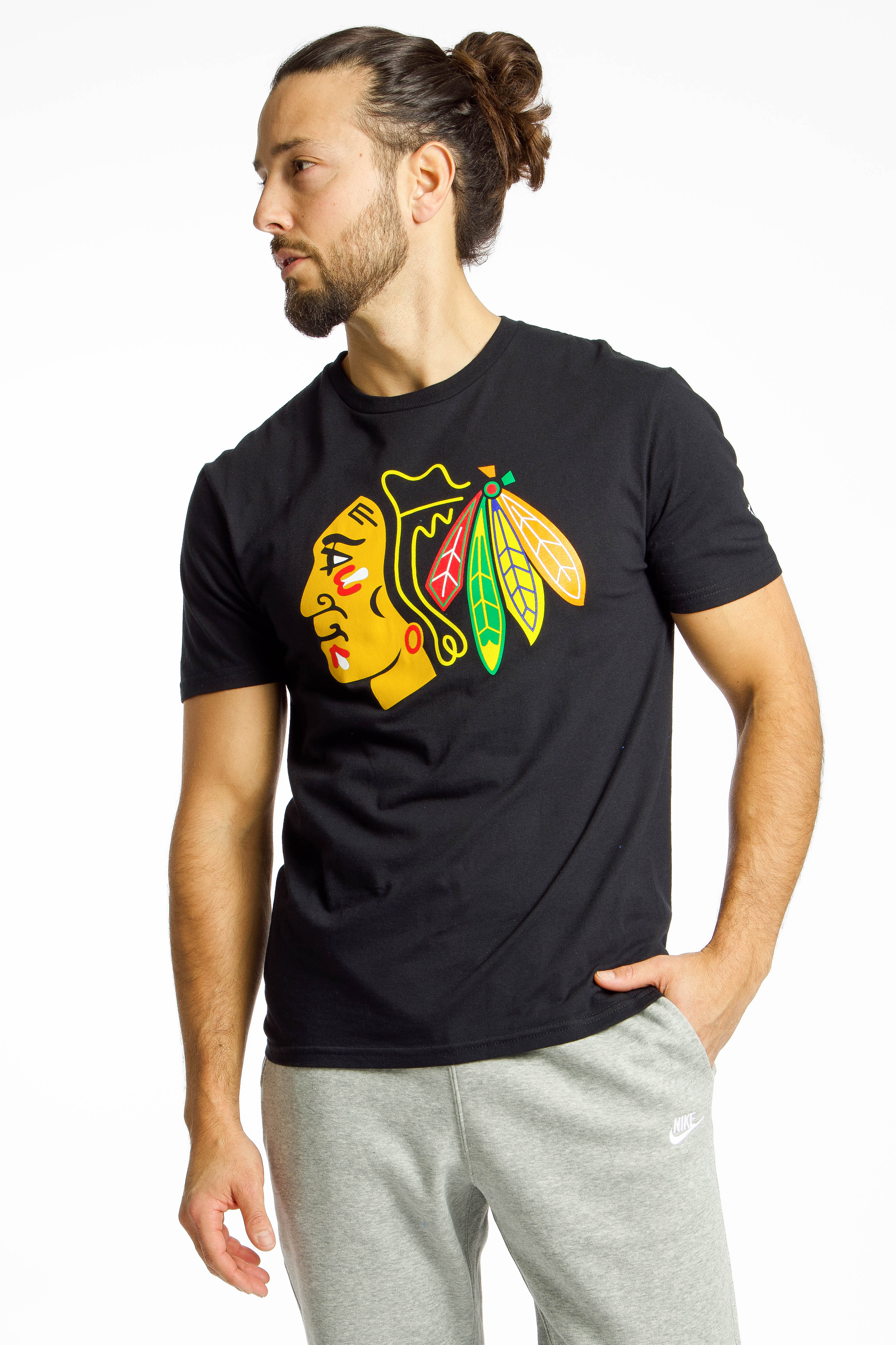 Chicago Blackhawks Primary Logo Herren T-Shirt
