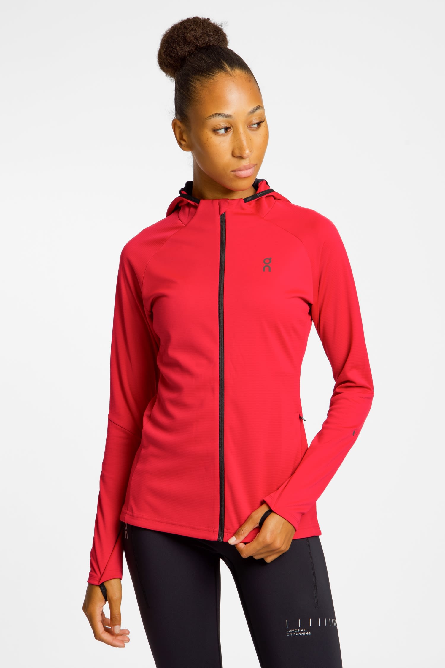 Climate Zip Hoodie Damen Longsleeve