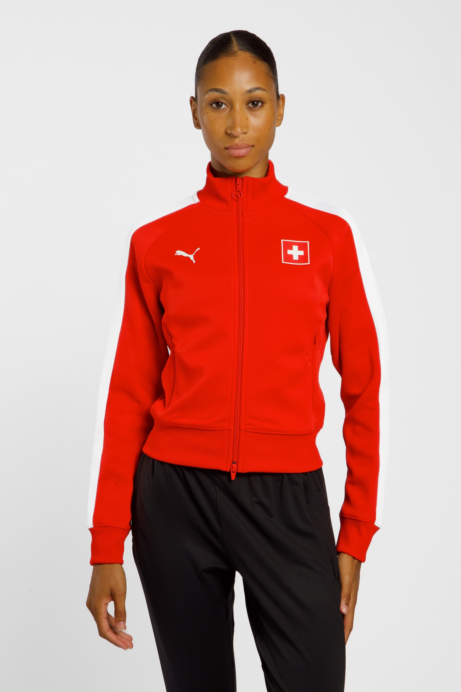 Schweiz T7 Damen Trainingsjacke Frauen EM 2025