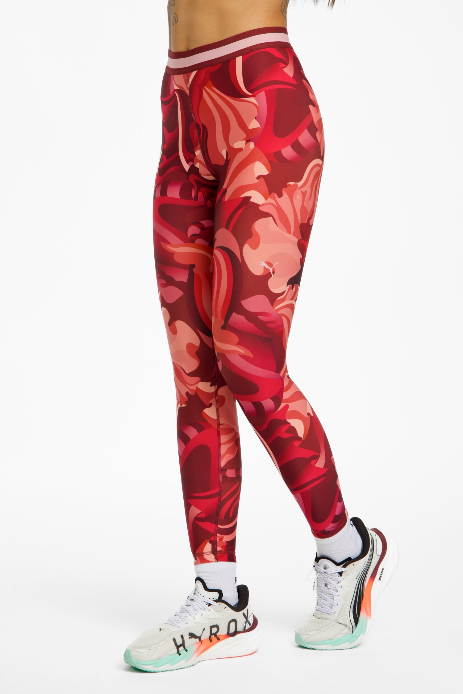 Strong Floral Ribbon Damen 7/8 Tight